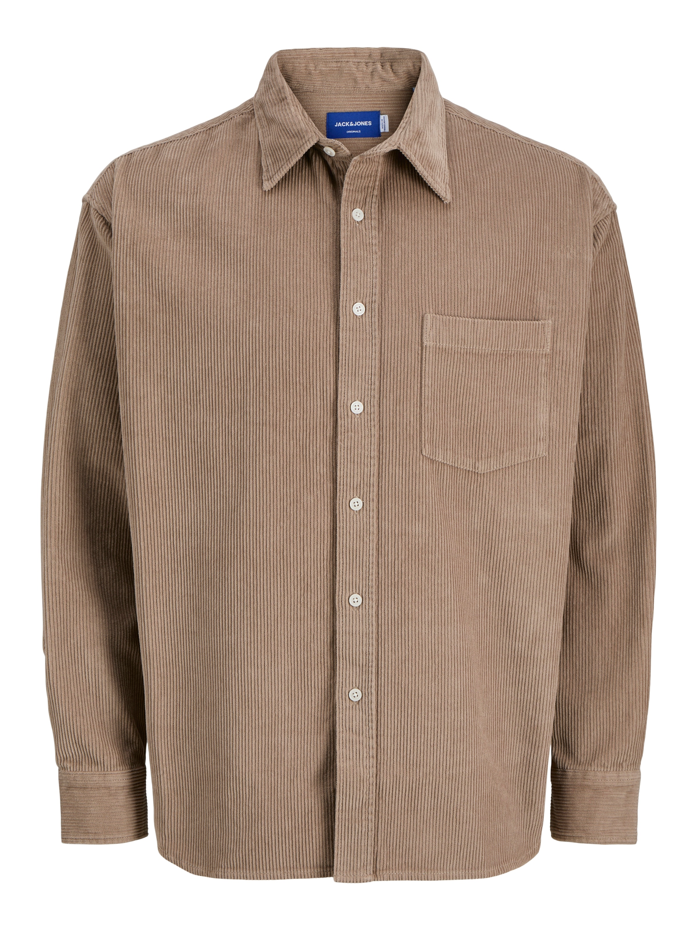 Jack & Jones Chemise à manches longues »JORINWOOD OVERSIZED CORD SHIRT LS«