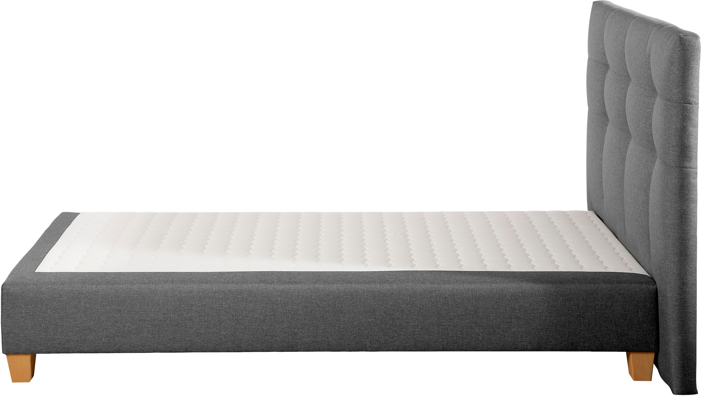 Home affaire Lit boxspring »Moulay« incl. surmatelas, en 3 degrés de fermeté, TFK aussi en fermeté 4