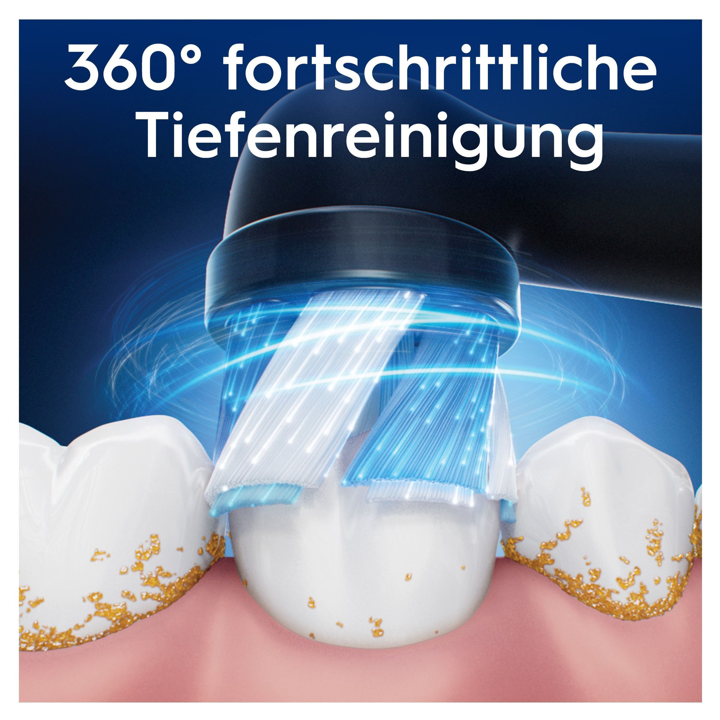 Oral-B Aufsteckbürsten »Oral-B iO Strahlendes Weiss« fortschrittliche Plaque-Entfernung, Poliereinsätze zur Zahnaufhellung