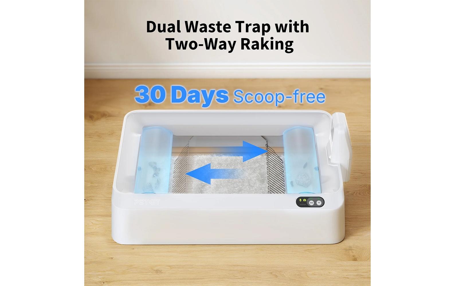 PETKIT Katzentoilette »Purobot Crystal Duo, selbstreinigend«