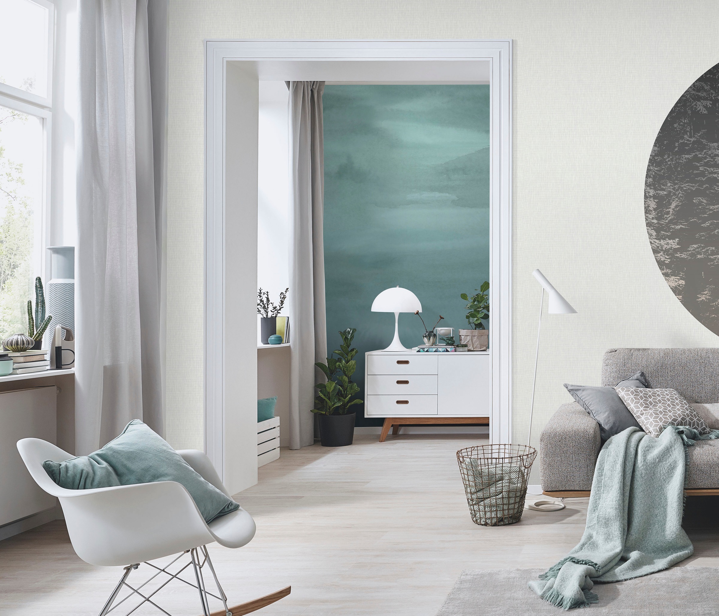 Fashion for walls Papier peint photo »Misty Mood« entretenu Phthalate frei