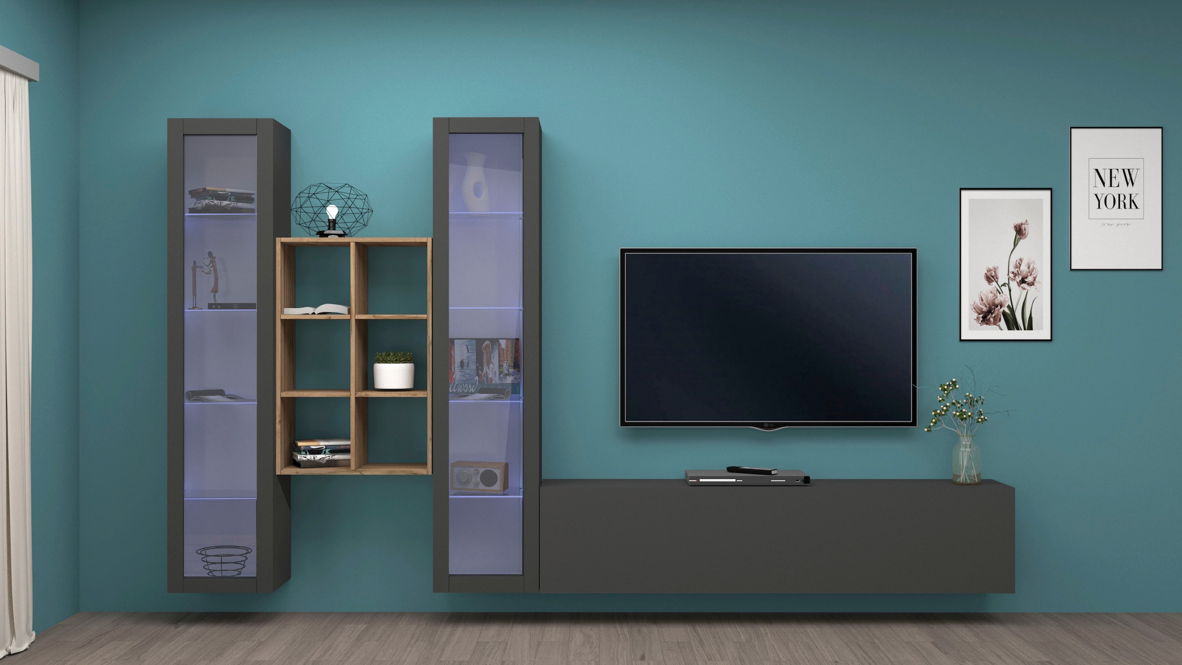 Home affaire Meuble mural »Maruska« 1 cuis tlg.