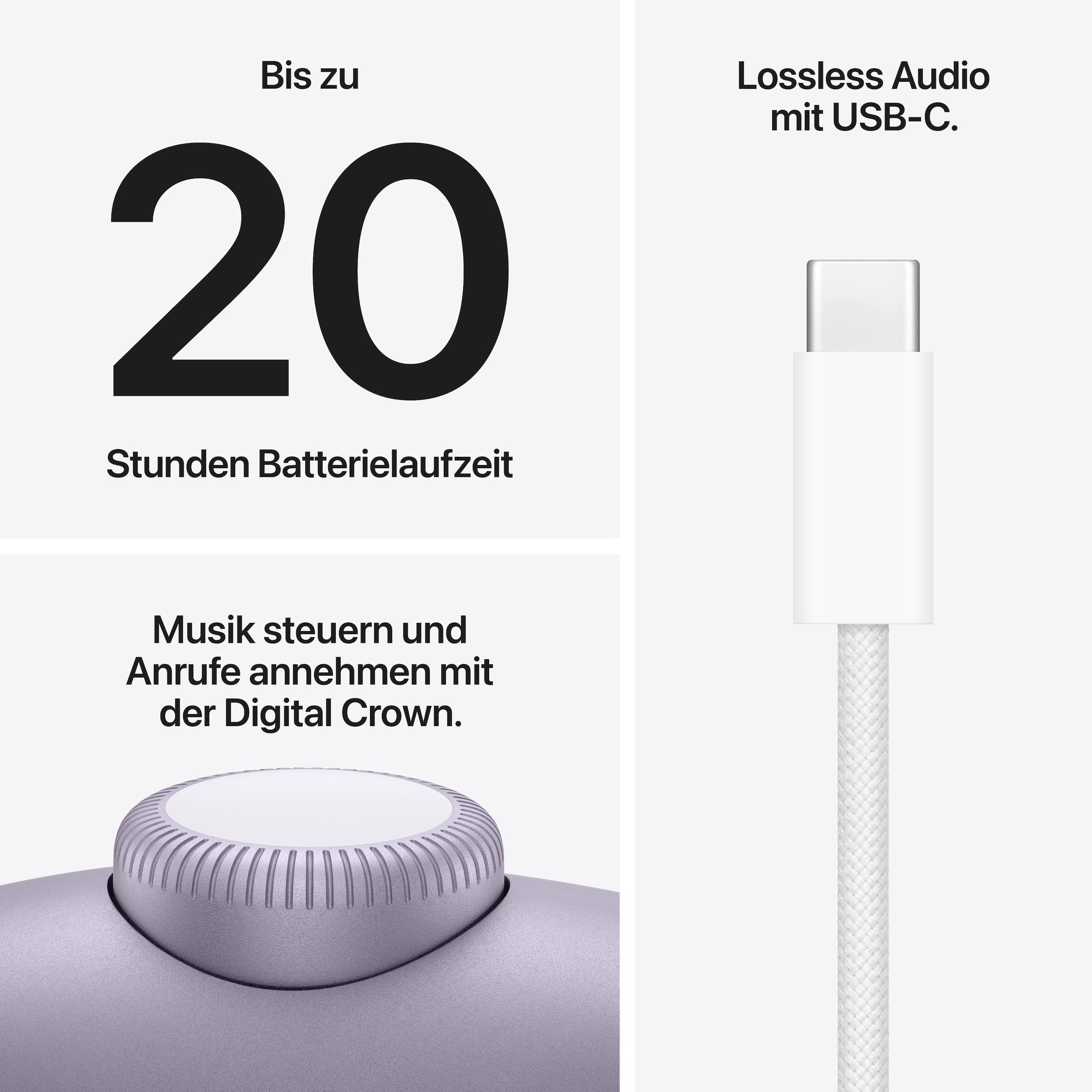 Apple Casque supra-auriculaire »AirPods Max 2«
