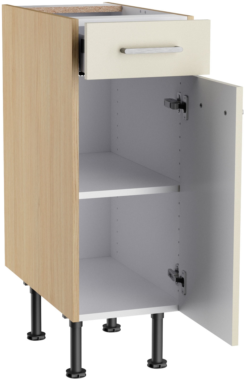 KOCHSTATION Unterschrank »KS-Lucy« Breite 30 cm, höhenverstellbare Füsse, Soft-Close