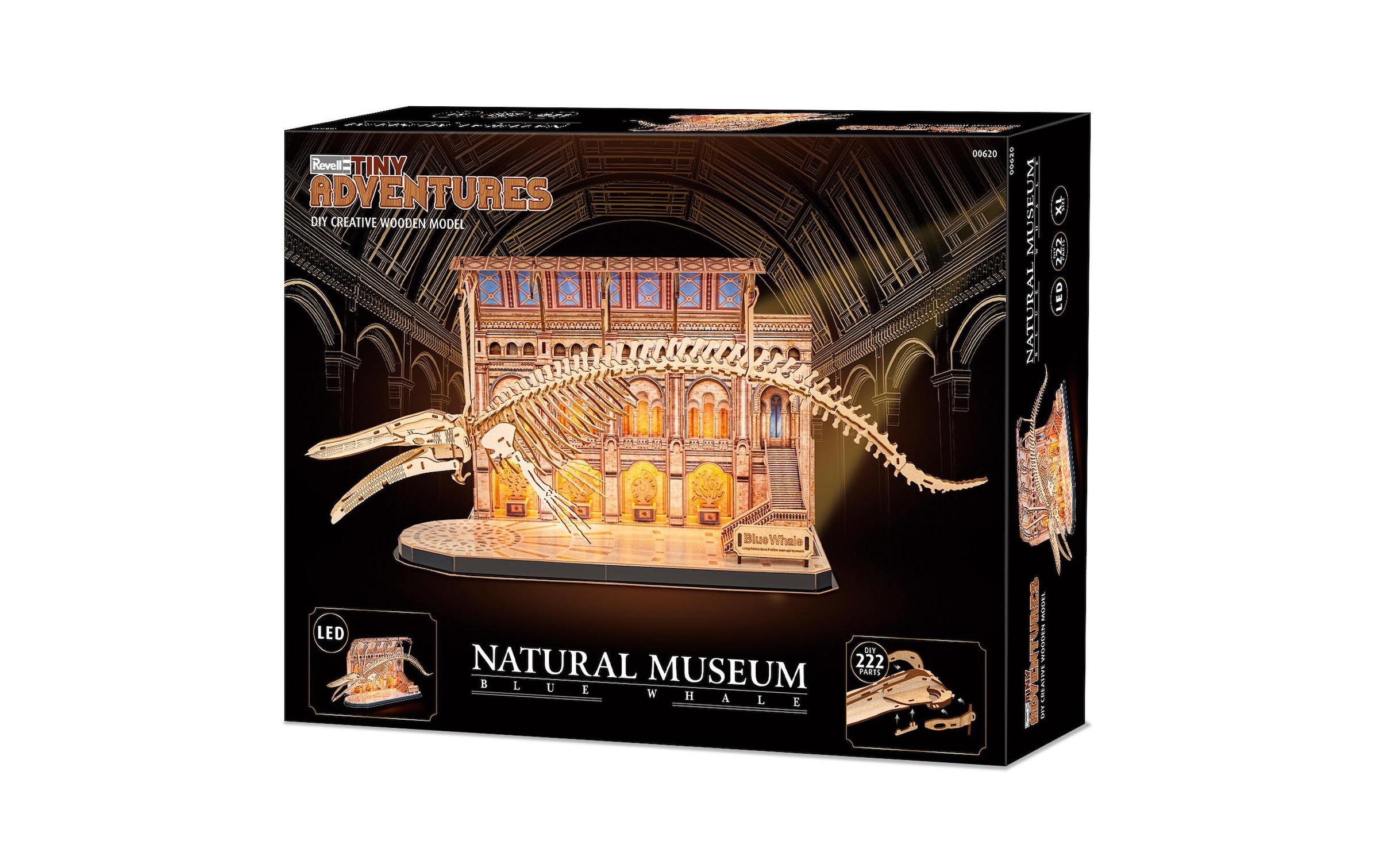 Revell® Kit de modèles réduits »Tiny Adventures – Natural Museum Blue Whale Miniatur«
