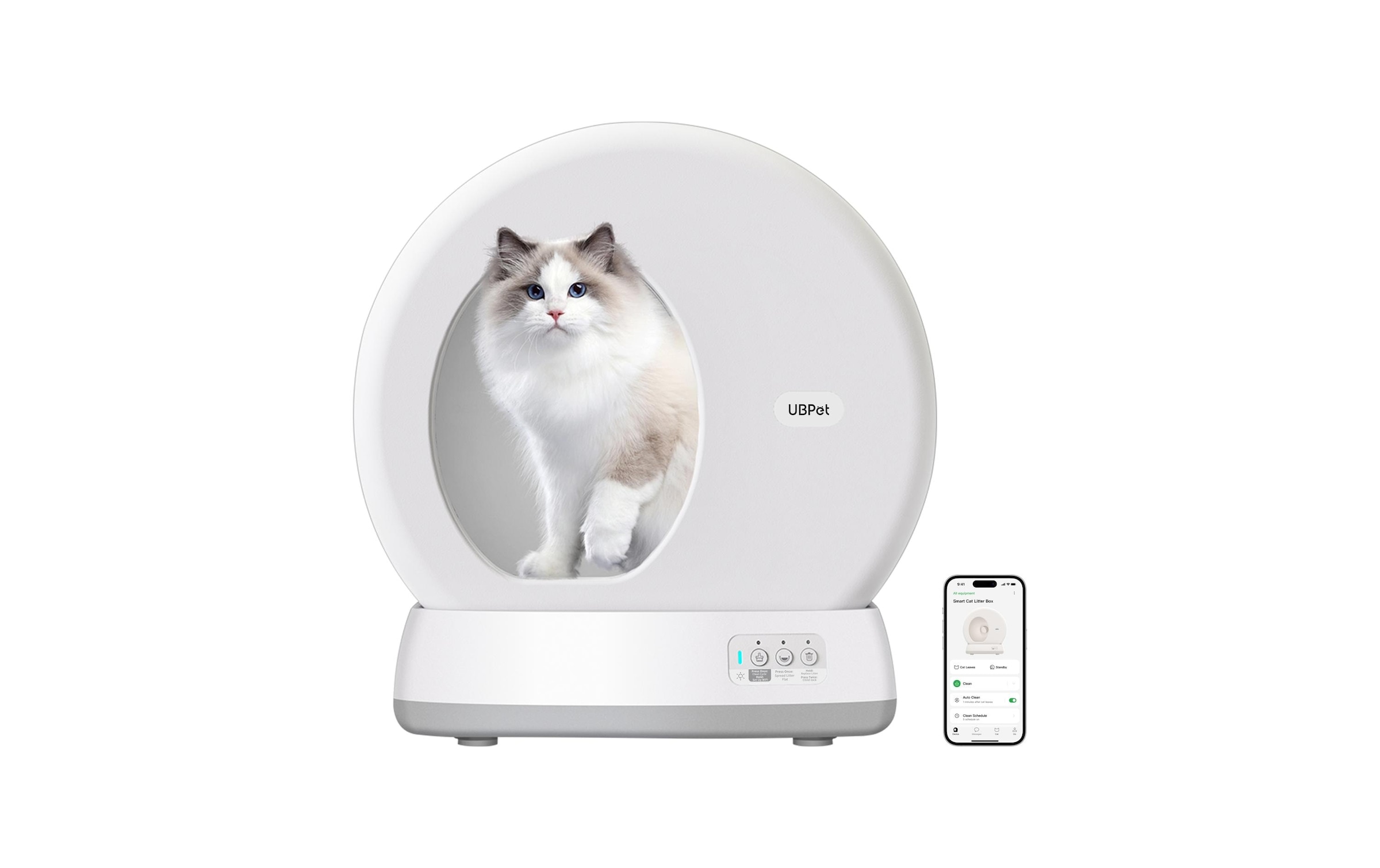   Katzentoilette »UBPet C10 53 x 52 x 55 cm«