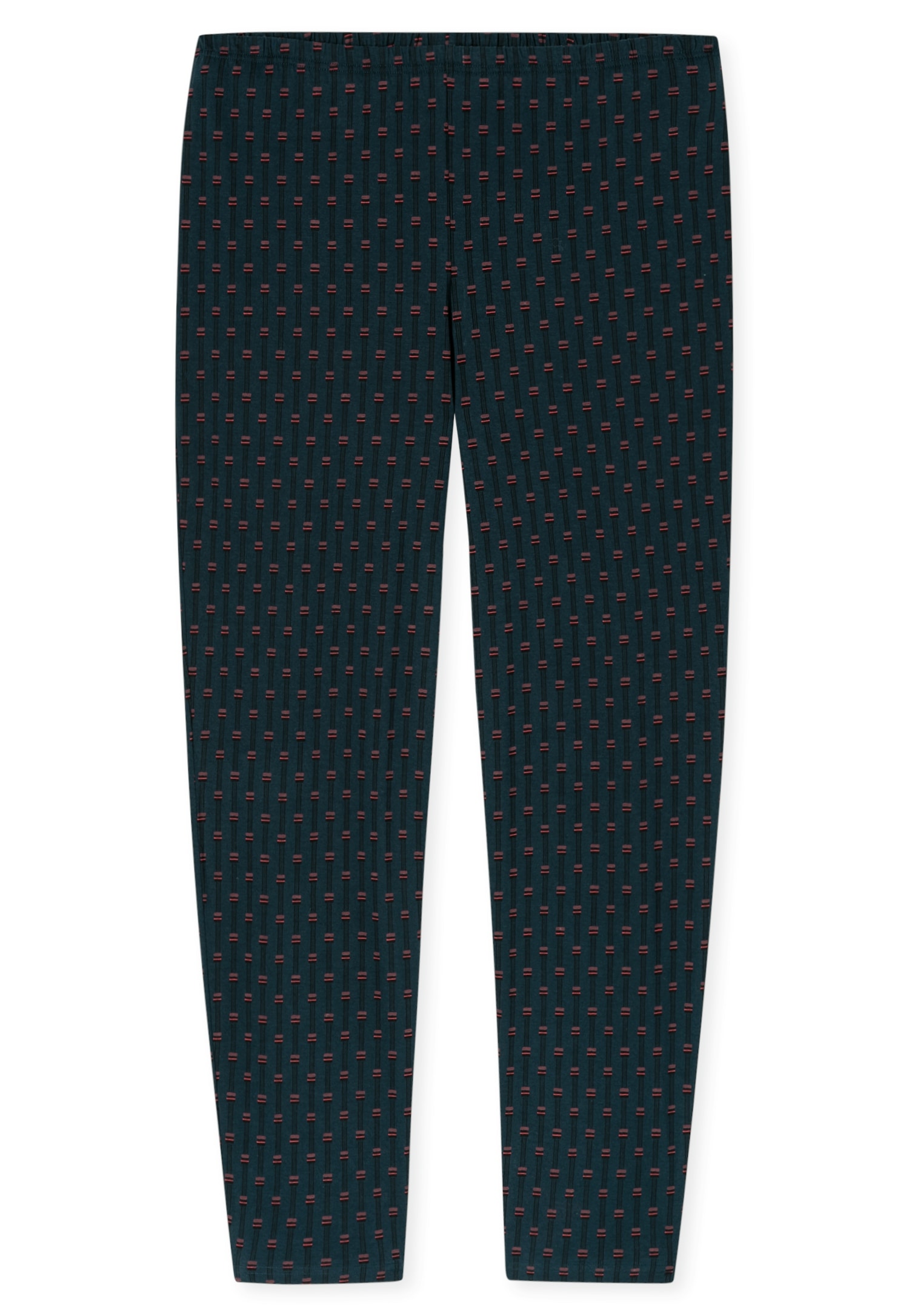 Schiesser Pyjama »Casual Essentials« 2 pièces mit unifarbenem Langarmshirt mit rundem Halsausschnitt