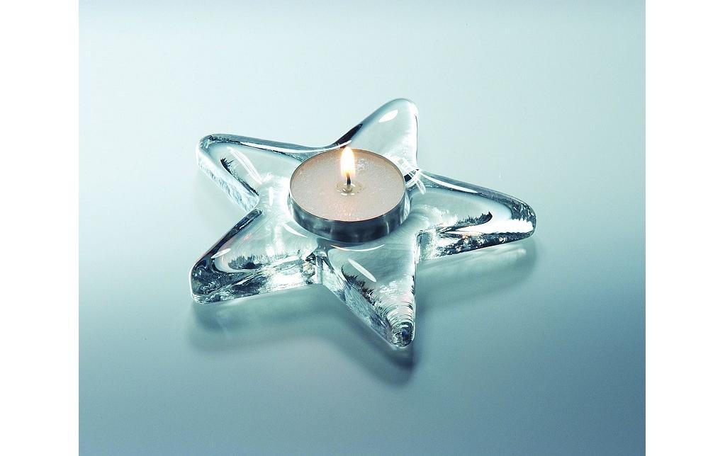 Glasi Hergiswil Porte-bougies à chauffe-plat »Windlicht Stellina Luce«