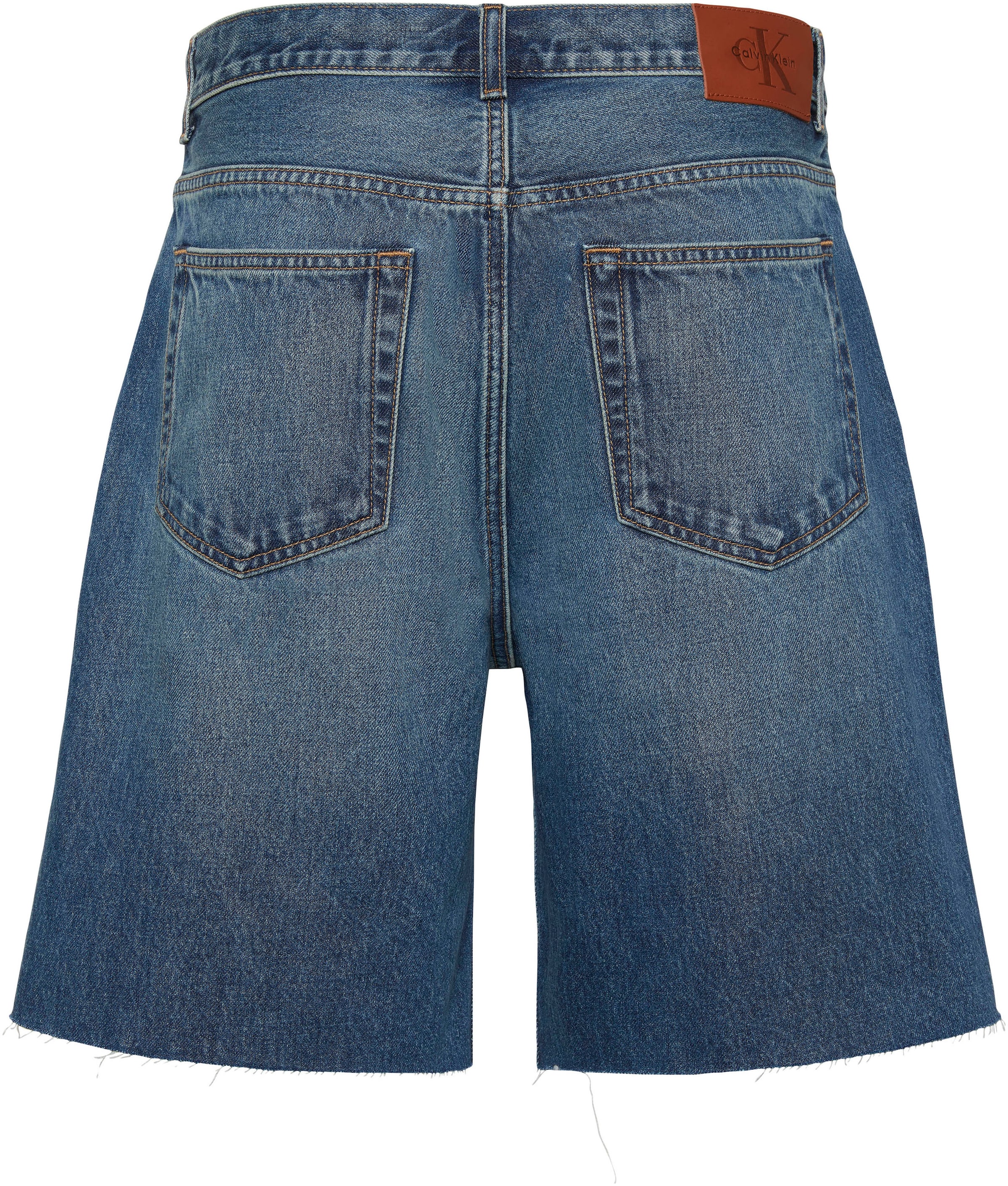 Calvin Klein Jeans Short »90S SHORT GREENWOOD«  Regular fit mit abgeschnittenem Beinsaum
