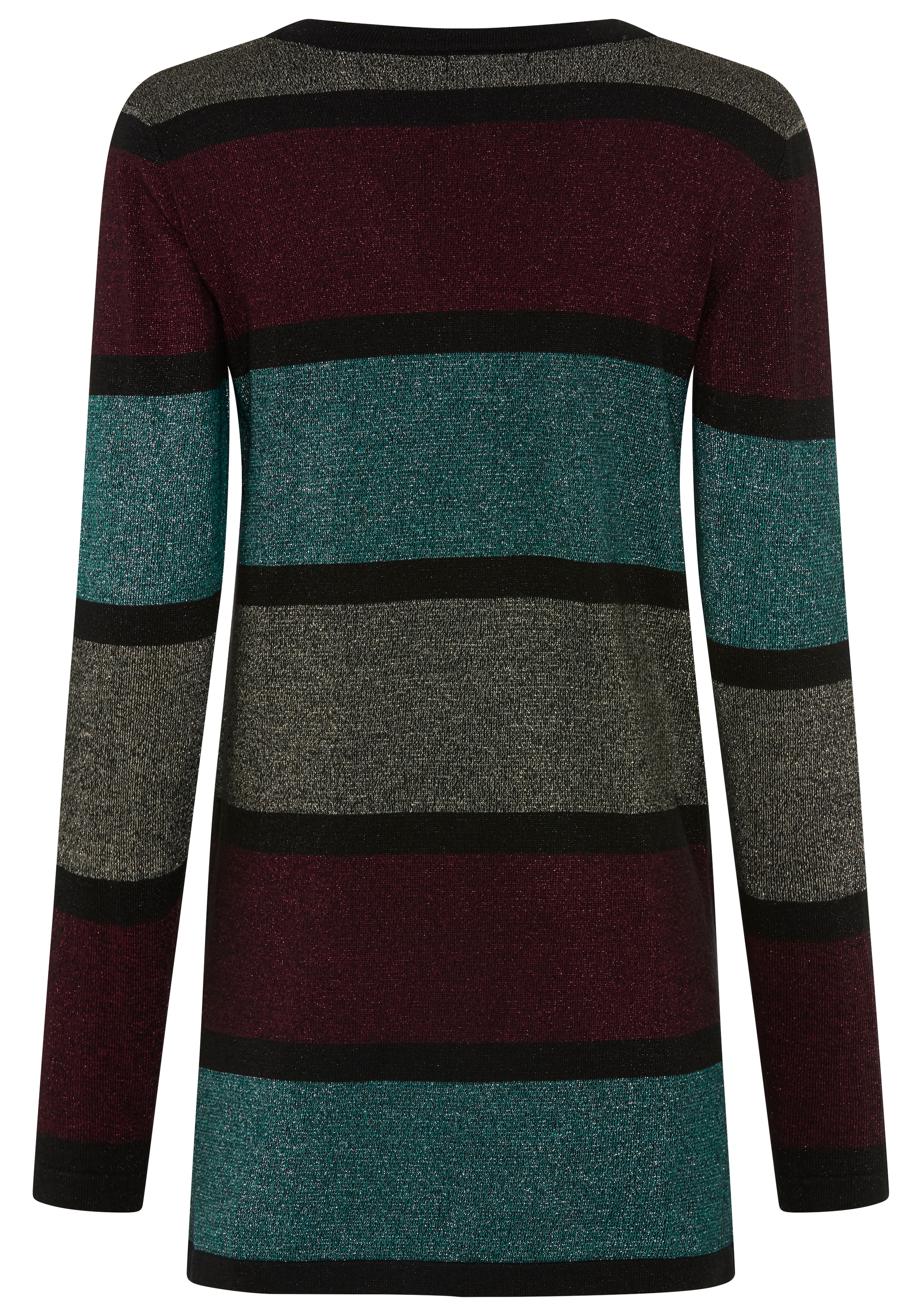 Melrose Longstrickjacke aus weichem Glitzergarn