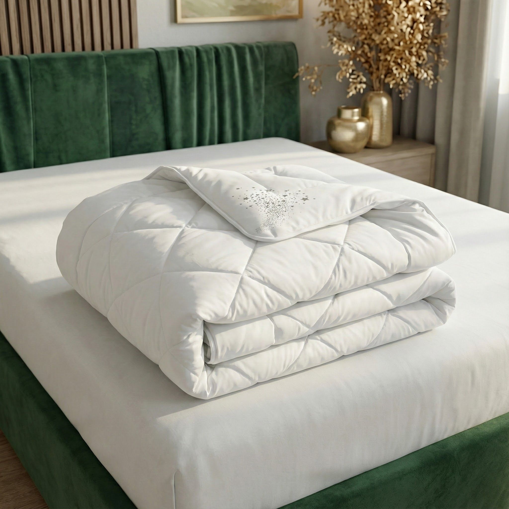 GOODproduct Microfaserbettdecke »Baca, Bettdecke 135x200 cm, 155x220 cm und weitere Grössen« leicht Füllung aushochwertiger6D-Hohlfaser Bezug Polyester 1 Stk. tlg. Bettdecken, Sommer, Winter, 4-Jahreszeiten, Decke