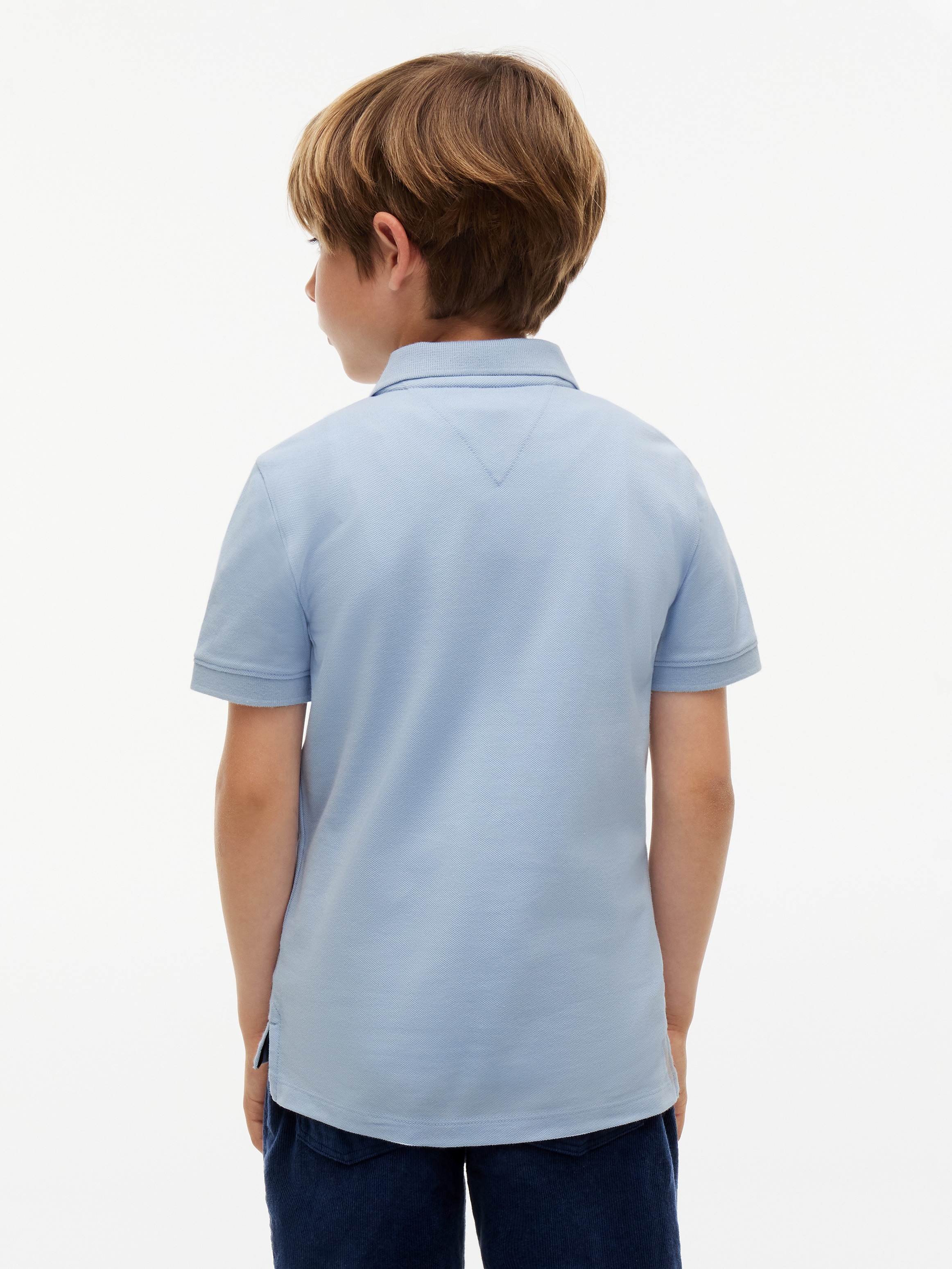 Tommy Hilfiger Polo »FLAG POLO S/S« avec broderie du logo