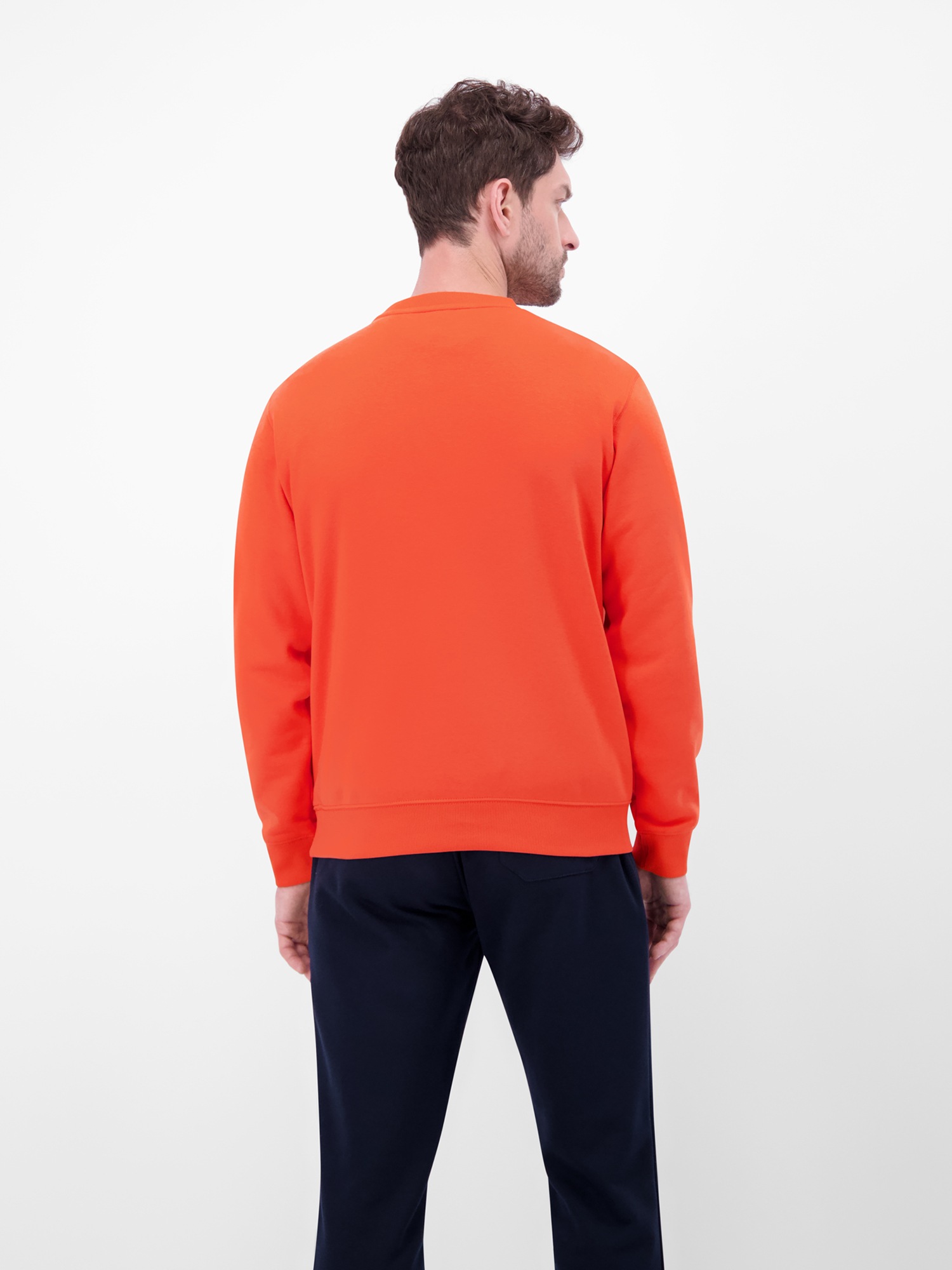 LERROS Sweatshirt »Urbaner Sweatshirtstyle, weiche Haptik«, Unifarbenes Herren‑Sweatshirt, hoher Tragekomfort, REGULAR FIT
