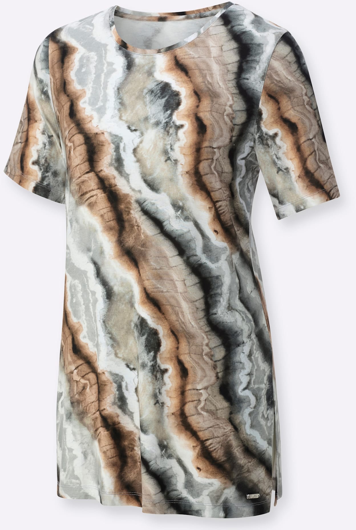 feel good Rundhalsshirt »Longshirt« 1 tlg.