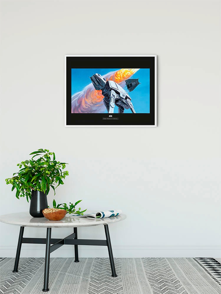 Komar Bild »Star Wars Classic RMQ Hoth Battle AT-AT« Star Wars 1 Stk. tlg. Wandbild zur Dekoration im Kinderzimmer - ohne Rahmen