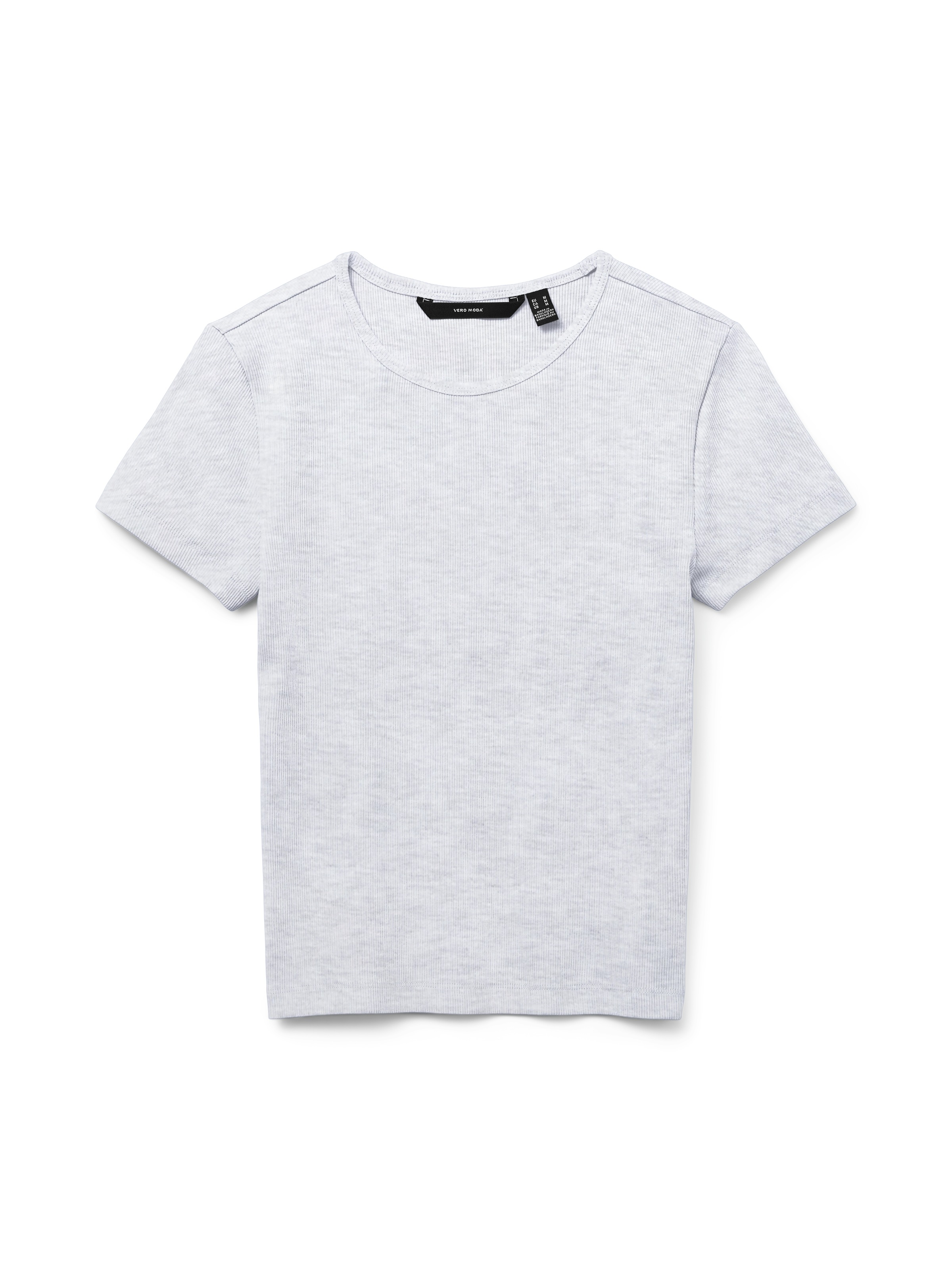 Vero Moda T-shirt à manches courtes »VMCHLOE SS SHORT TOP JRS NOOS« Baumwollmischung