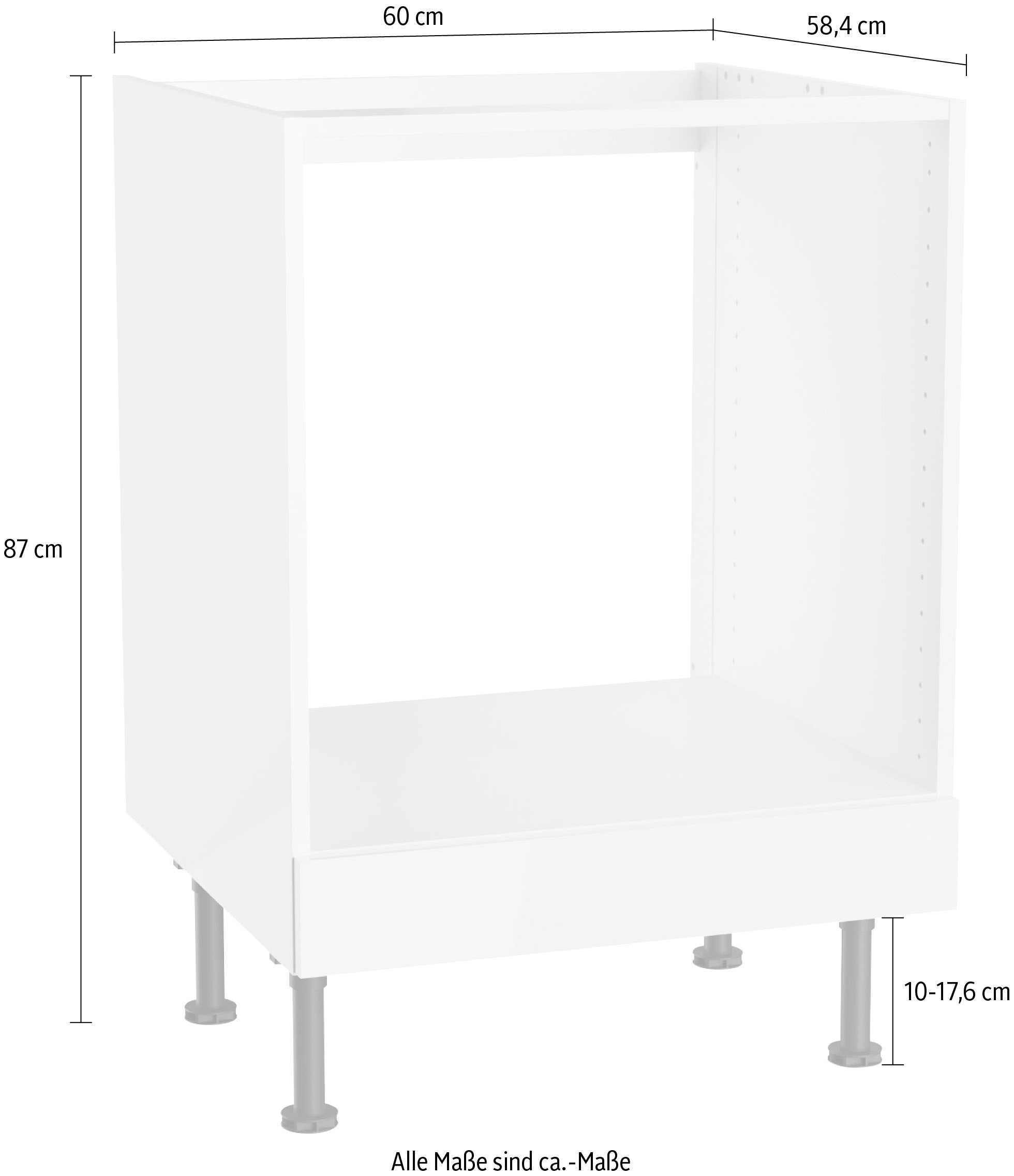 KOCHSTATION Armoire encastrée pour cuisinière »Aken«