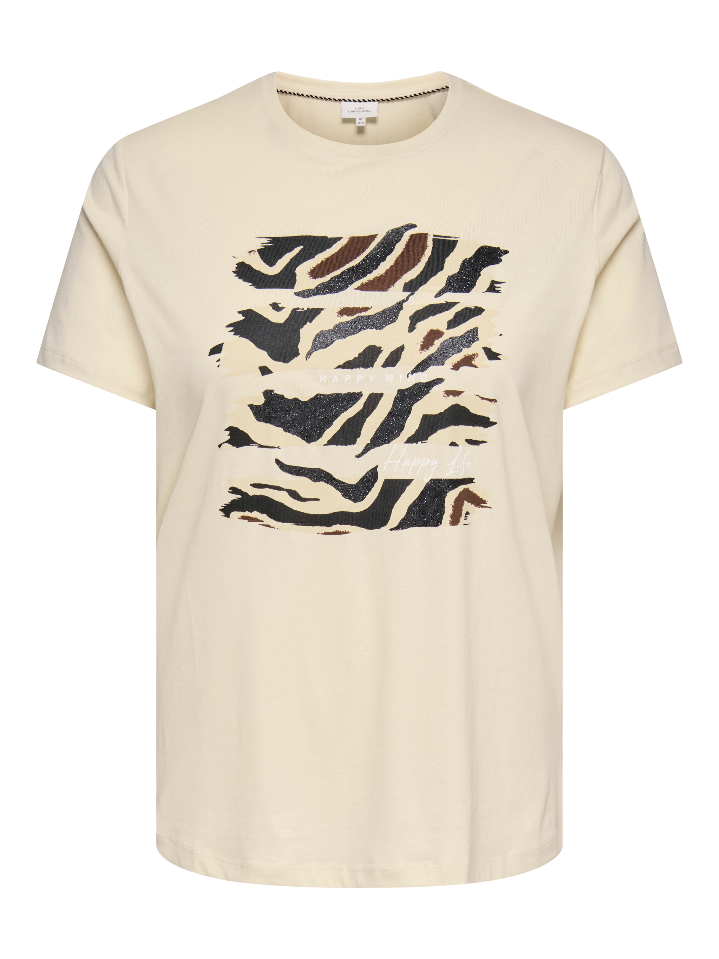 ONLY CARMAKOMA T-shirt à manches courtes »CARBOOSTERY LIFE SS REG TEE JRS BS«