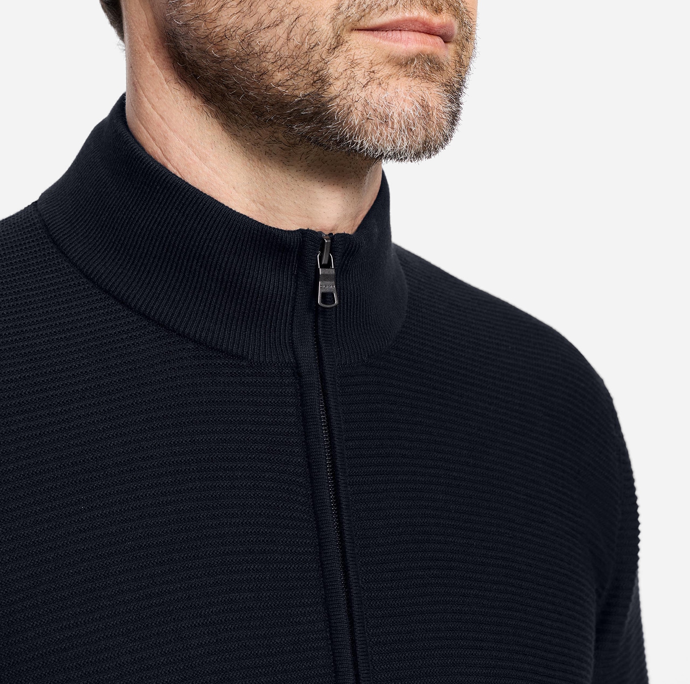 OLYMP Veste en tricot Stehkragen, regular fit