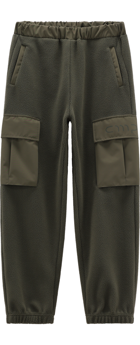 CMP Pantalon en polaire »MAN LONG PANT«  Teddyfleece mit Wärmekomfort, Cargo-Taschen, Elastischer Bund