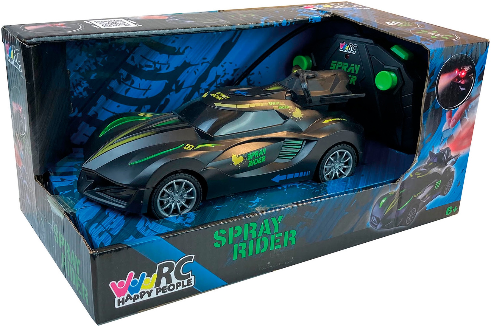 Happy People RC-Auto »Spray Rider« mit Fernbedienung und Nebel-Sprühfunktion
