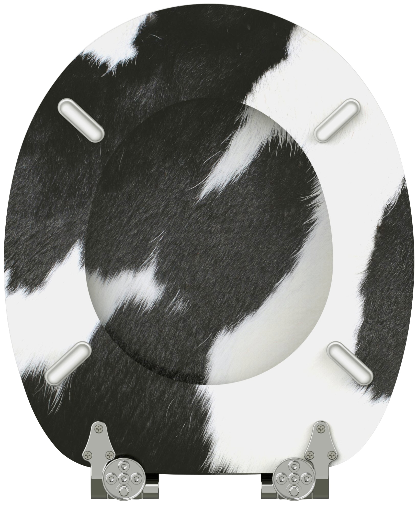 Sanilo Siège de WC »Kuhflecken« mit Absenkautomatik