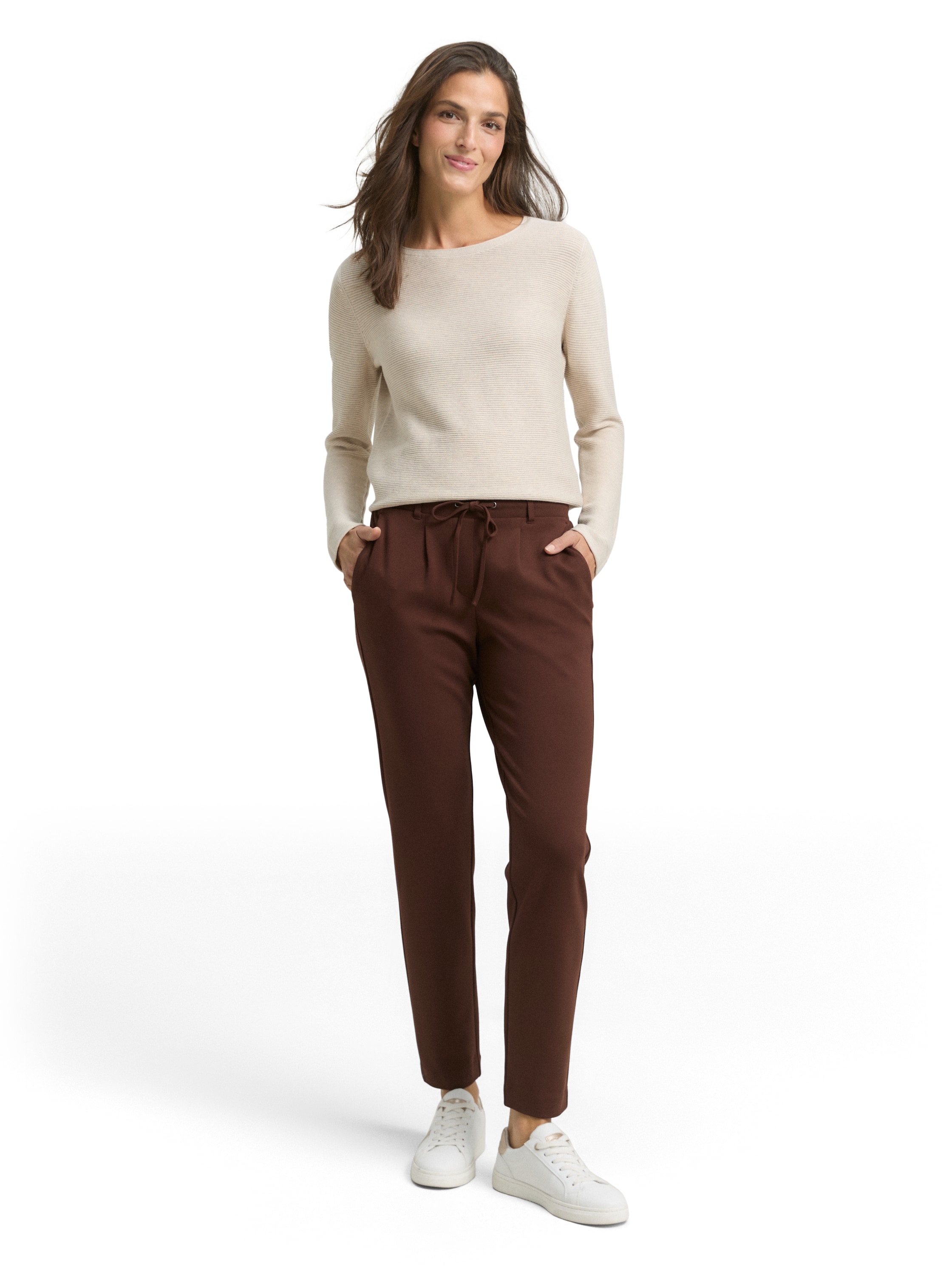 TOM TAILOR Jogger Pants  mit Bundfalten