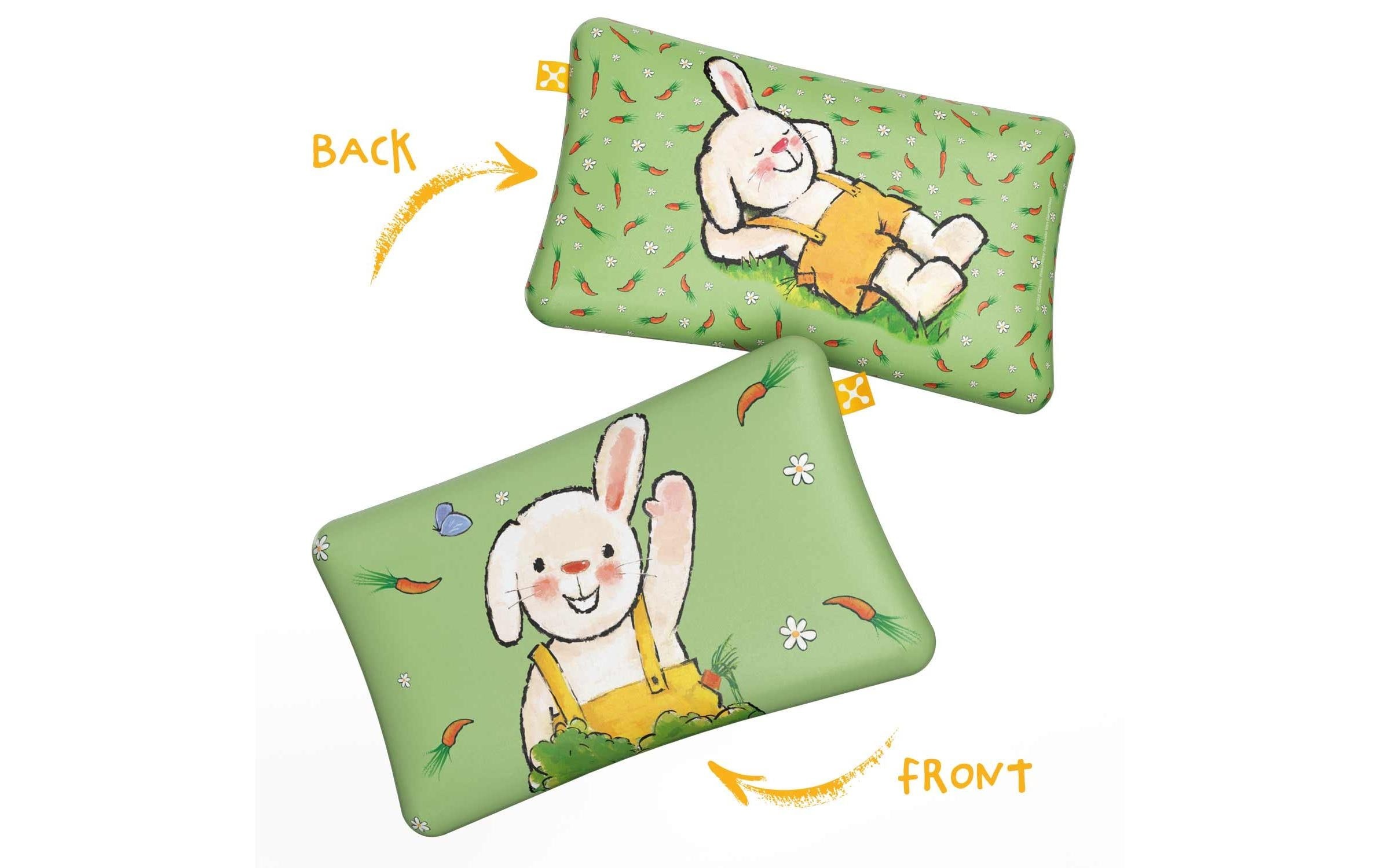 smartsleep Kinderbettwäsche »Smartsleep Kinder Kopfkissenbezug Comfort Hase Rikki«