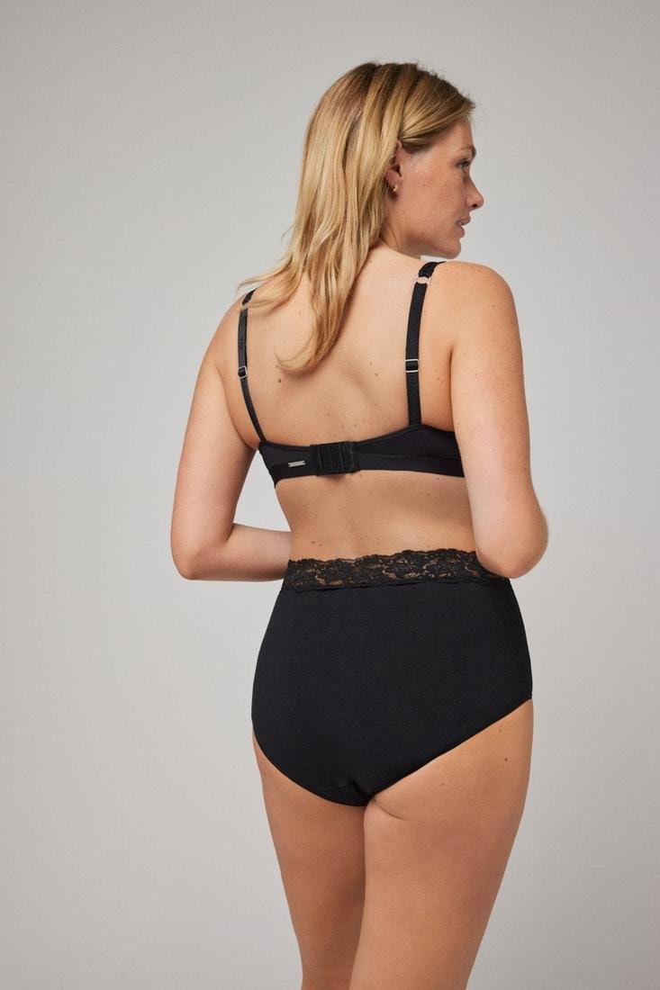 YSABEL MORA Slip gainant 3er Pack,  Baumwollmix, elastisch, leichter Shape-Effekt, Spitze