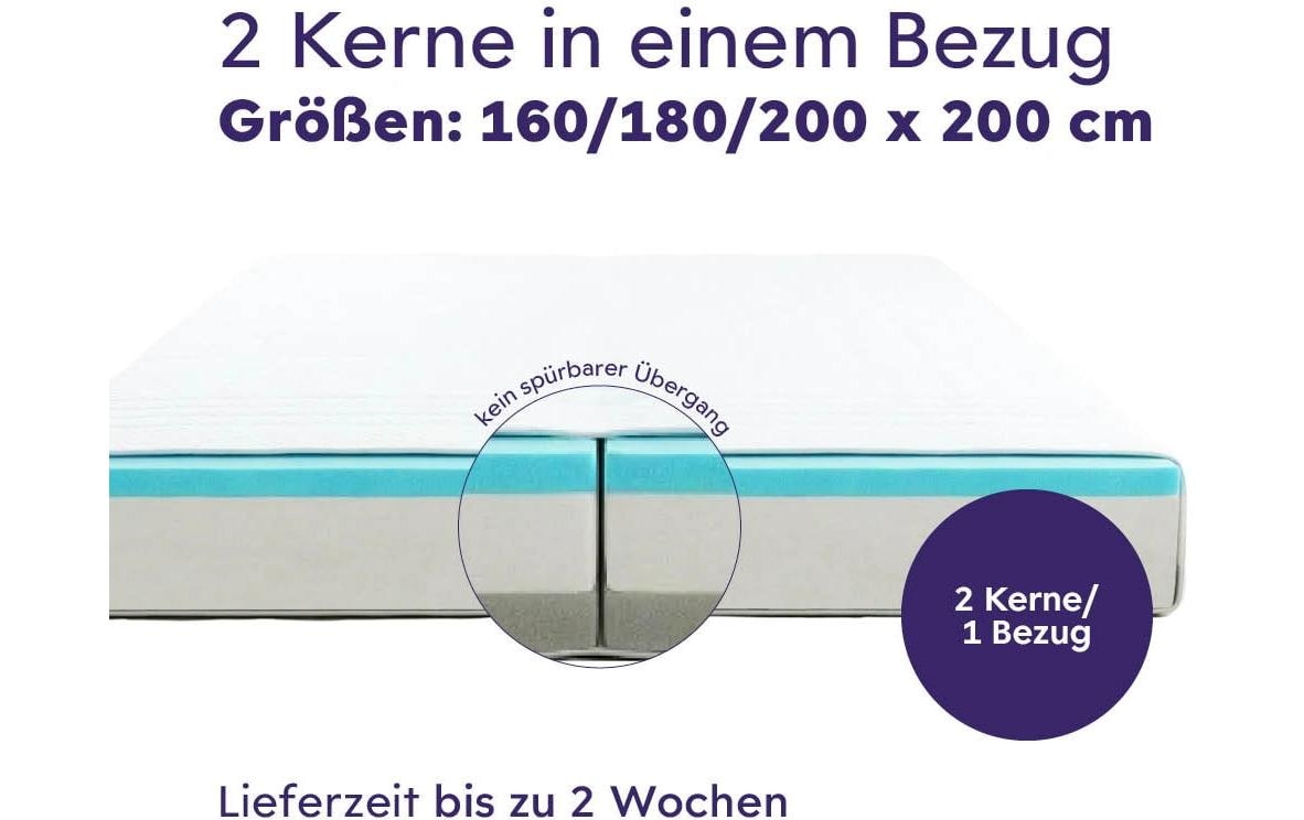 Träumeland Naturmatratze »Wien, Naturfaser« 20 cm hoch 1 Stk. tlg.