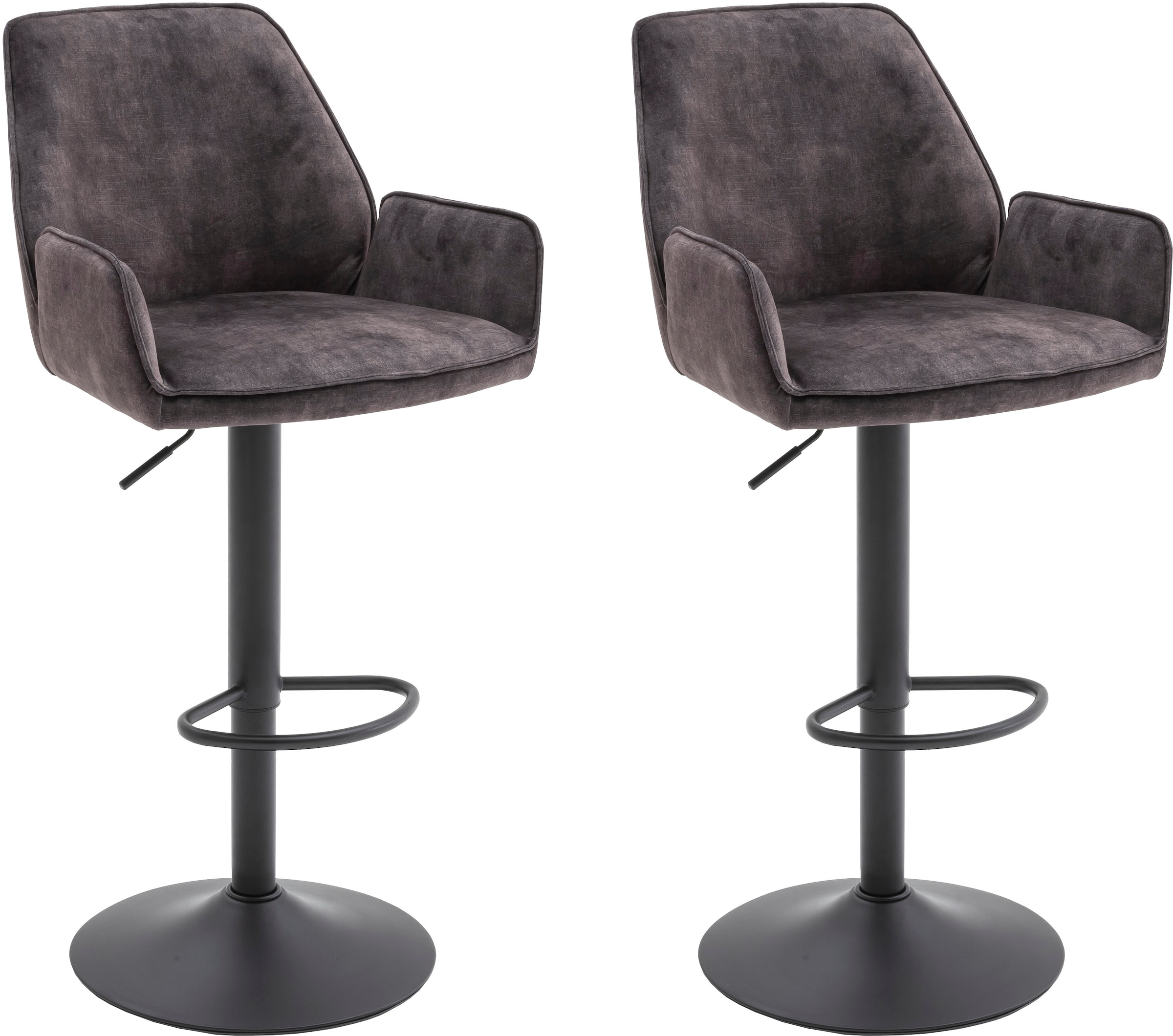 MCA furniture Bistrostuhl »OTTAWA Tresenstuhl Barstuhl Barmöbel Bistro« () Barhocker,Bistrostuhl,Barstuhl,drehbar,belastbar120kg,Sitzhöhe 63-84cm