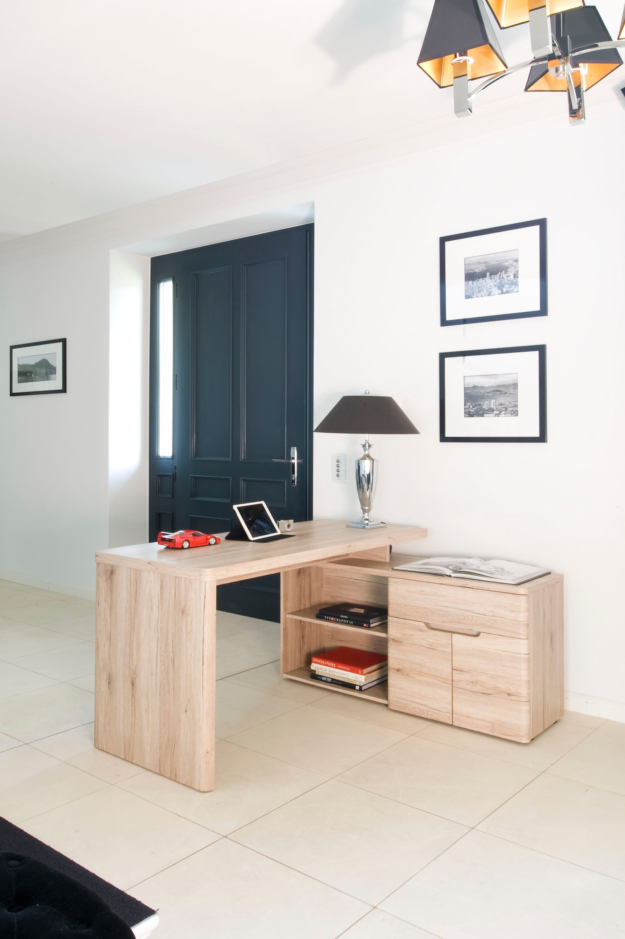 Jahnke Bureau d'angle »CU-LIBRE 150 E« 1 cuis tlg. montable dans les deux sens