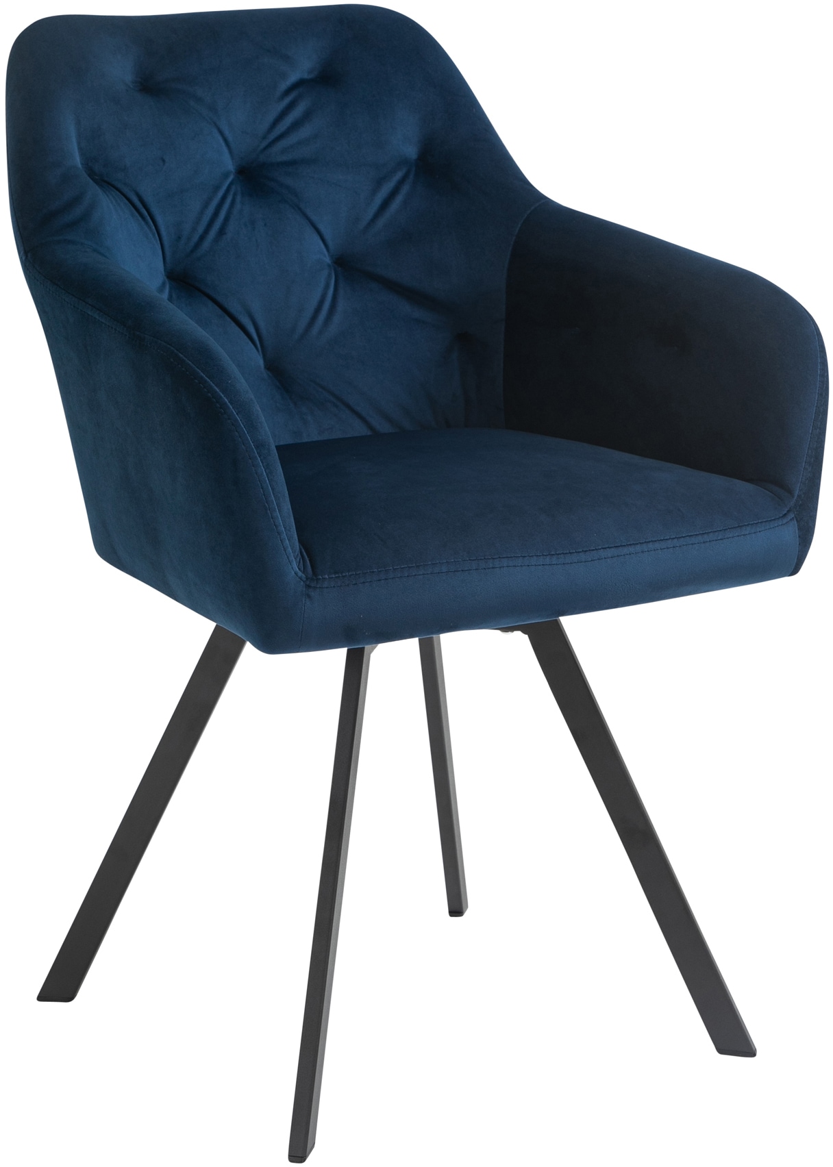 SalesFever Essgruppe »Stilvolle Essgruppe« Set, 5 Stk. tlg. 5-teilige Sitzgruppe mit 360° Drehplatte und echter Baumkante