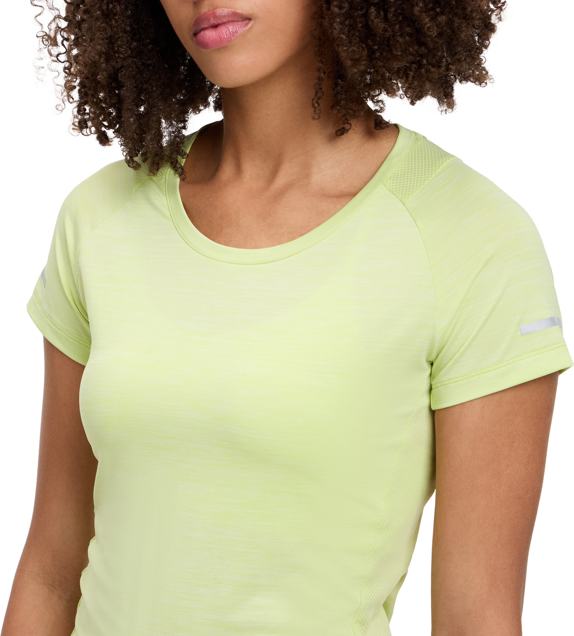 Energetics Laufshirt »DA.-T-SHIRT EVII SHORT SLEEVE W« mit reflektierenden Druckelementen