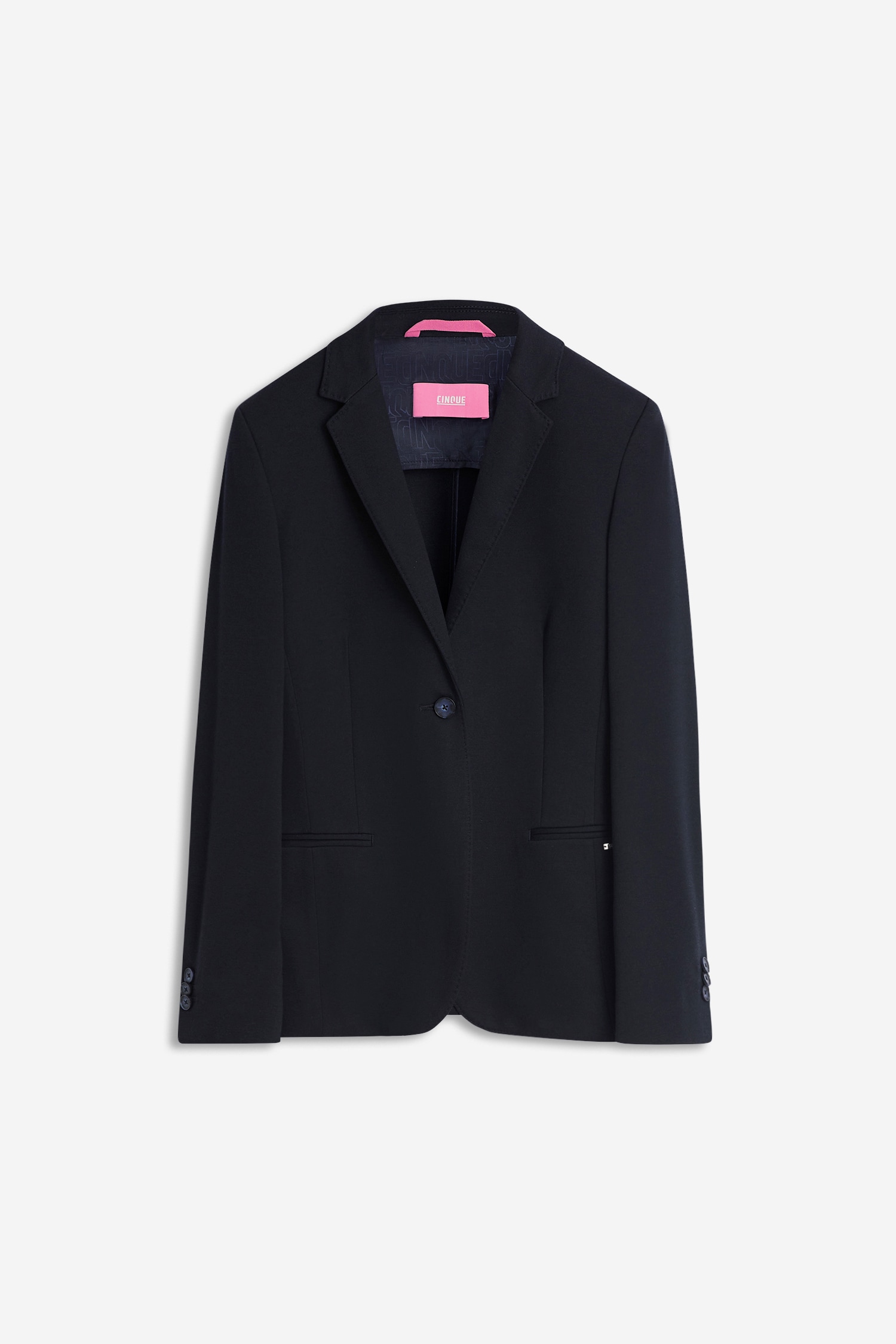 Cinque Veste blazer »CILEO« coupe régulière, forme à 1 bouton, mélange de matériaux élastique