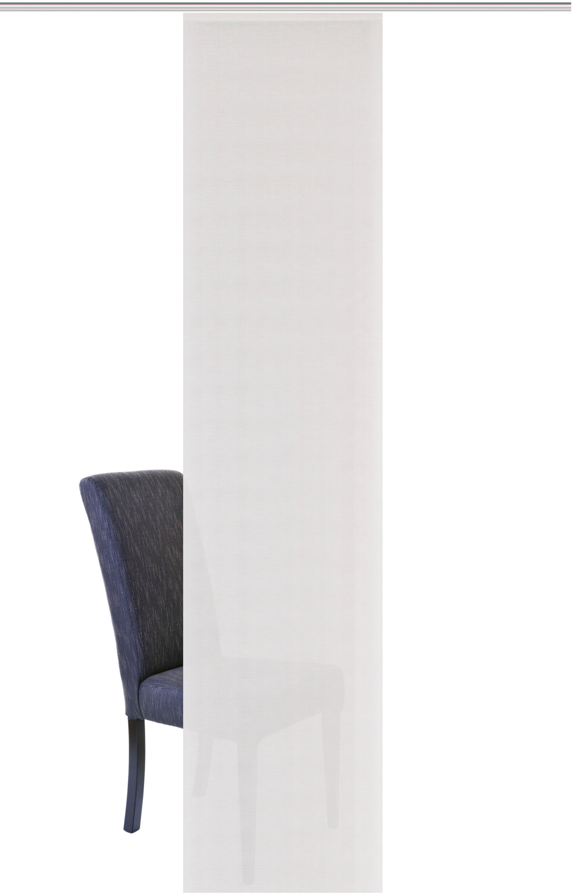 HOME WOHNIDEEN Rideau coulissant »BALTO« Support de panneau 1 cuis tlg. HxB: 245x60, Struktur Schiebevorhang