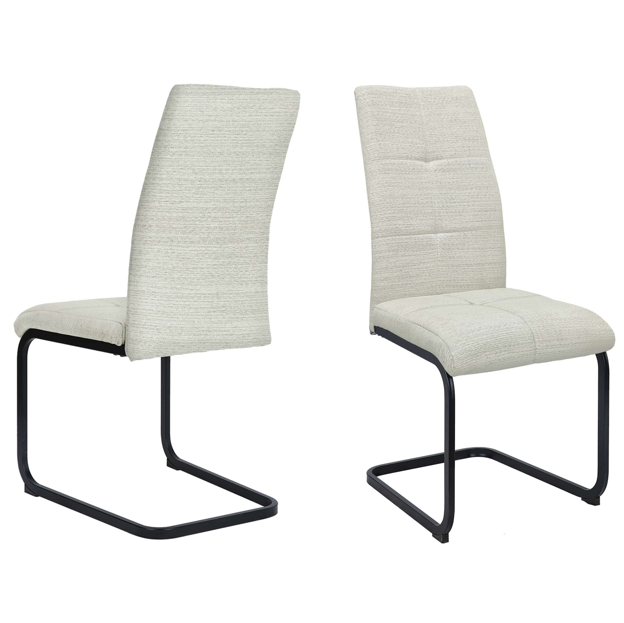 GOODproduct Chaise de salle à manger »Calgoty« (Ensemble) 2 cuisFreischwinger