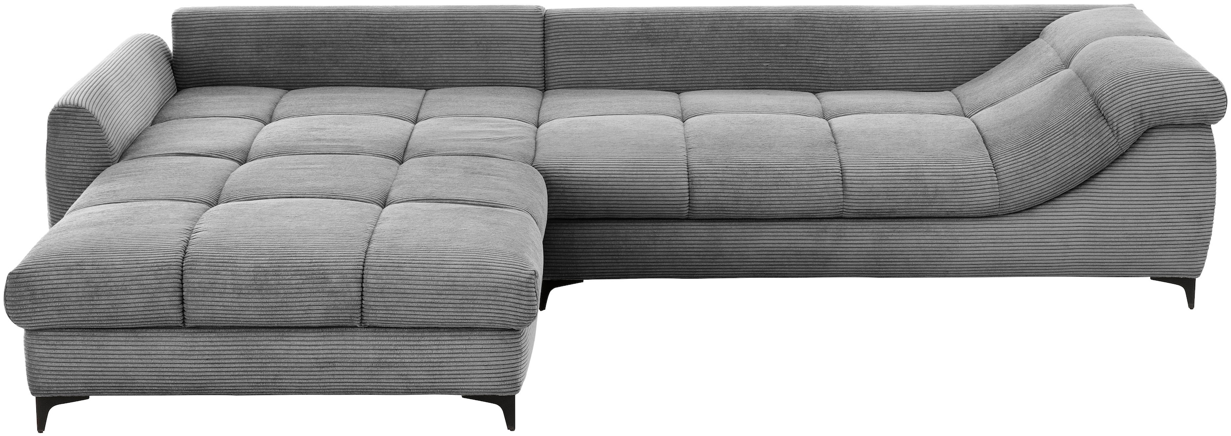 Mr. Couch Canapé d'angle »Ronaldo, L-Form, wahlweise mit Kaltschaum« wahlweise mit Kaltschaum