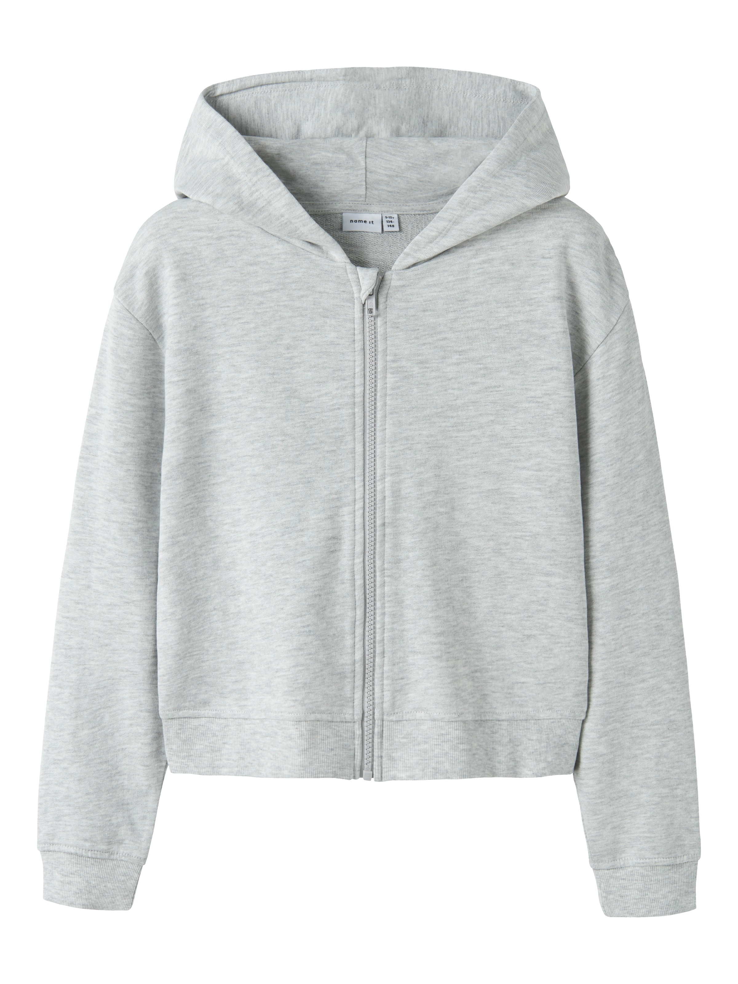 Name It Kapuzensweatjacke »NKFMILLE SHORT NREG SWE CARD WH UNB NOOS«