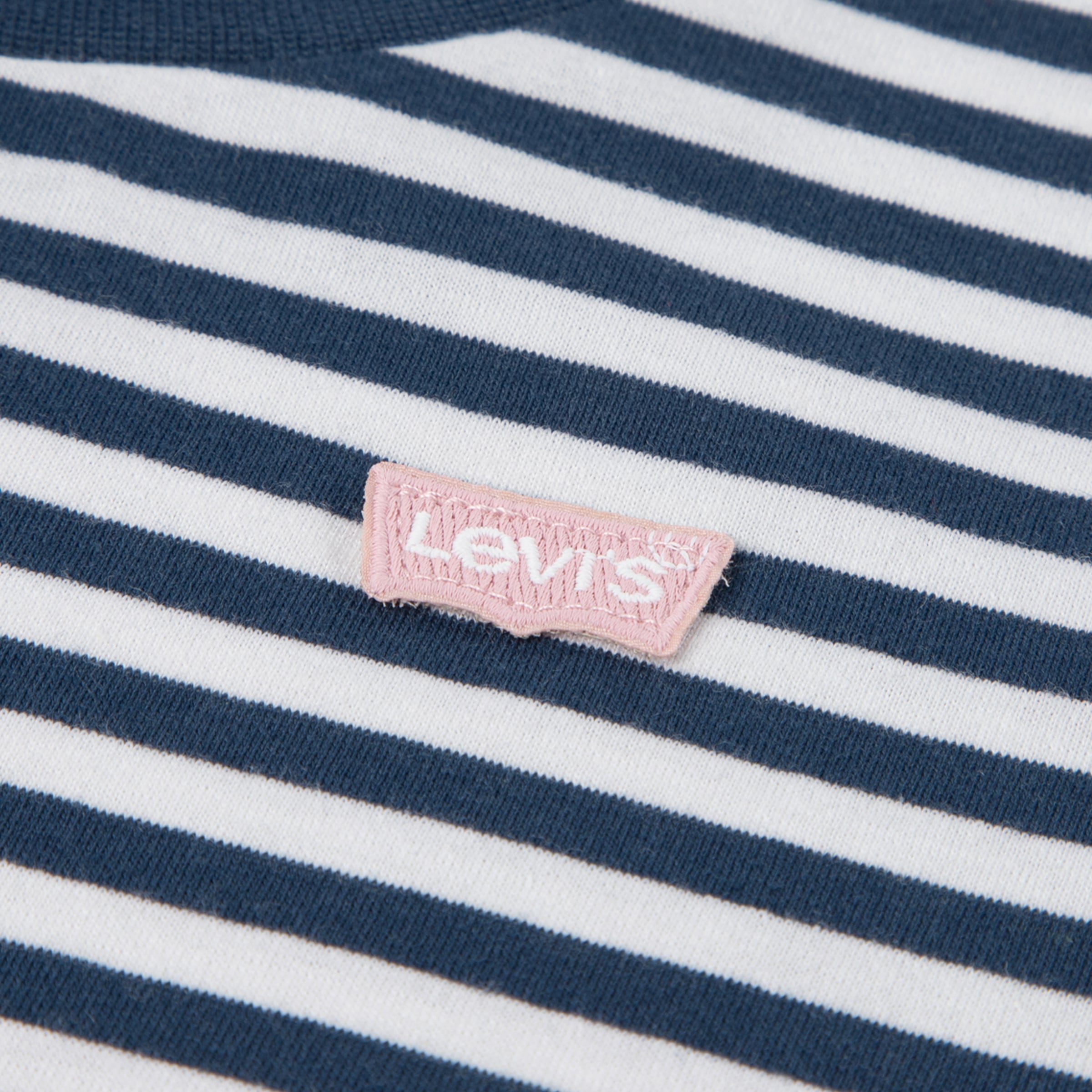 Levi's® Kids T-shirt à manches longues »LVG STRIPE LS TEE« aspect rayé, mélange de coton - pour filles
