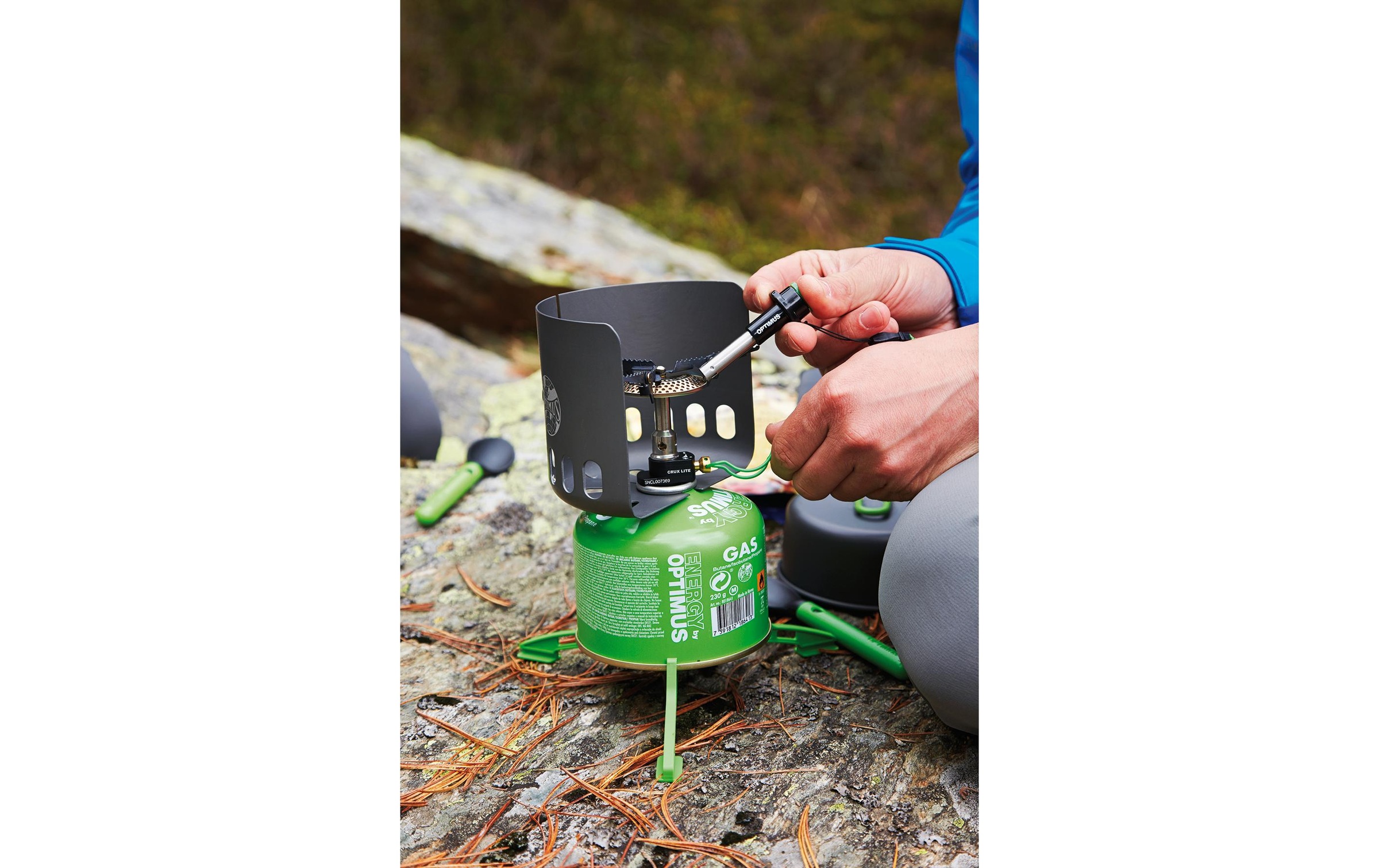   Réchaud à gaz »Optimus Crux Lite« 5,6 cmx7,1 cm