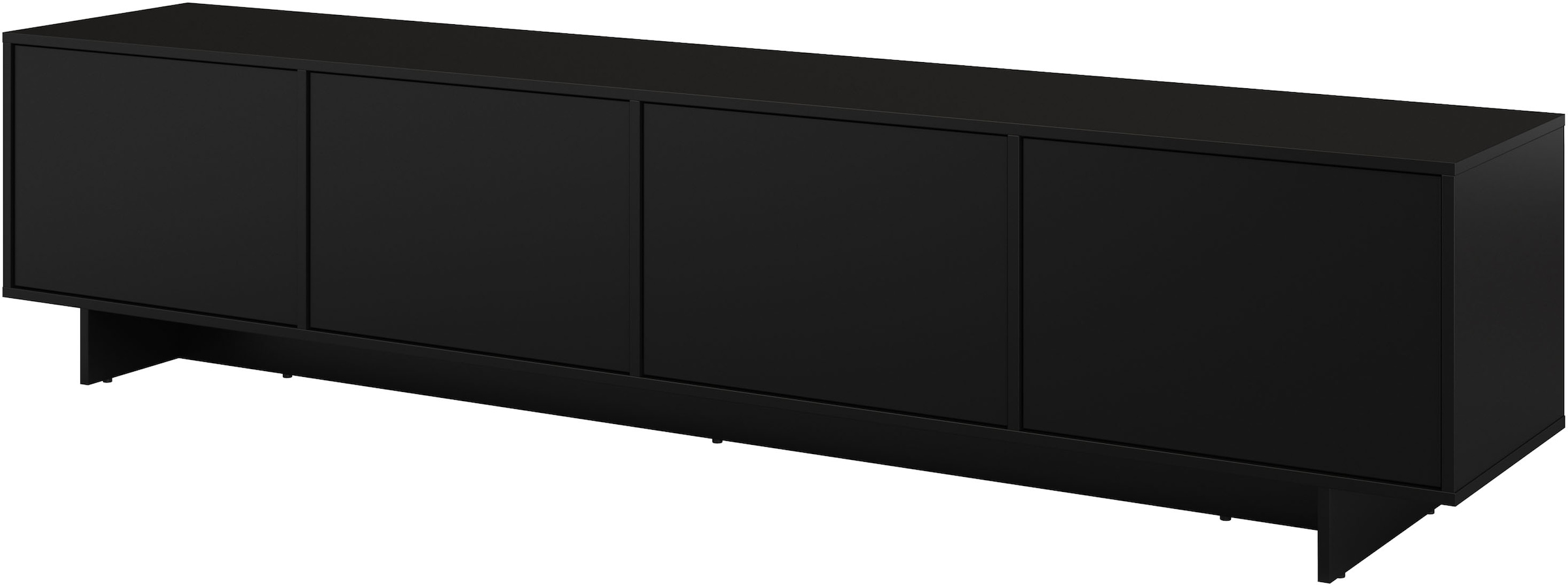 GOODproduct Lowboard »Tatami, Modernes griffloses TV-Board, Breit 220,50cm, TV-Schrank« TV-Schrank, TV-Board mit viel Stauraum, push-to-open-Funktion