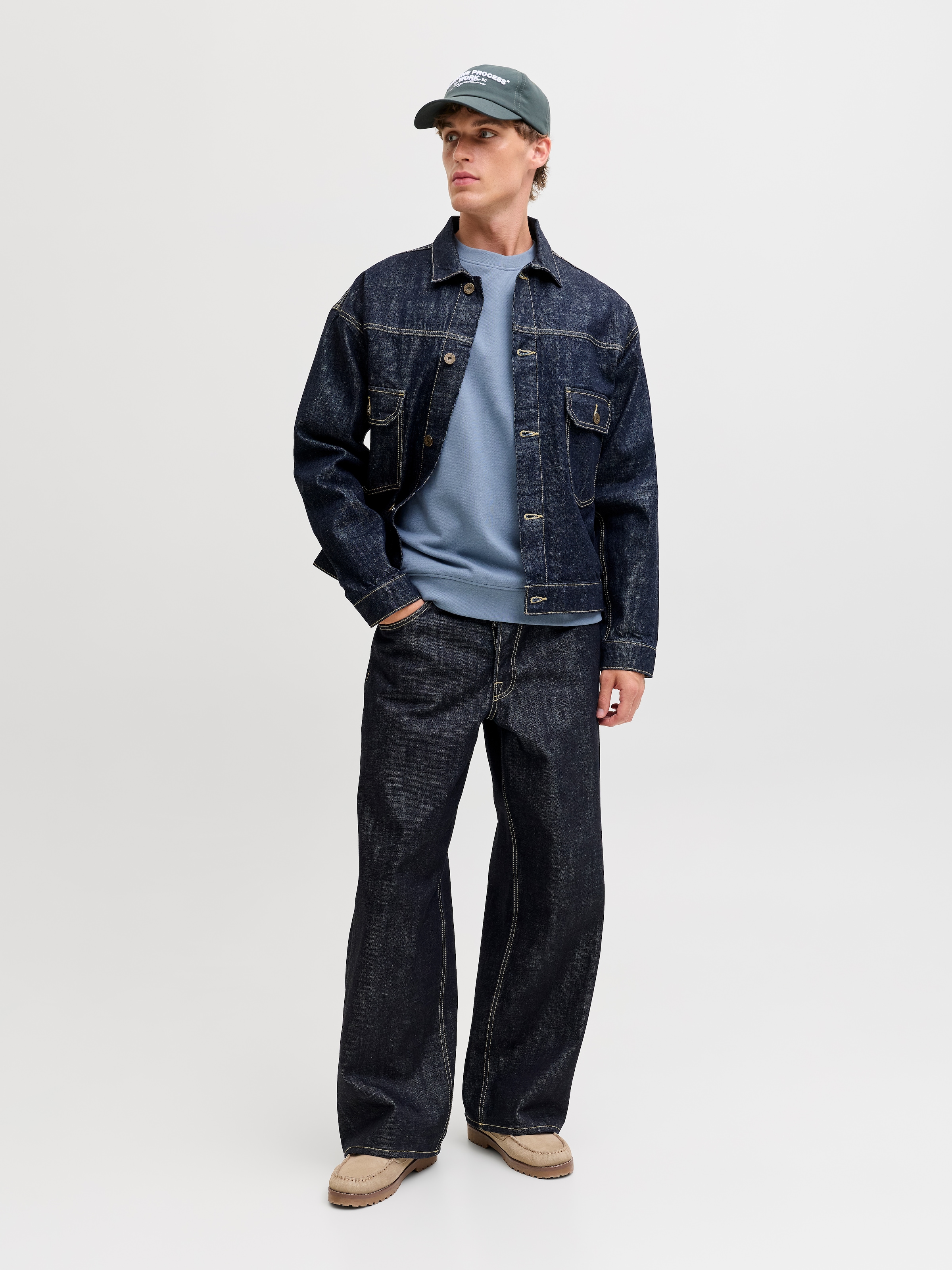 Jack & Jones Sweatshirt »JJEARCHIVE GRAPHIC SWEAT CREW NECK NOOS«, Baumwollmischung, relaxed fit
