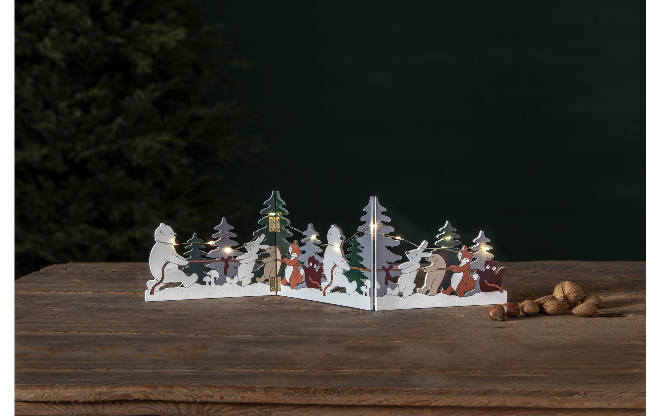 Parforce Traditional Hunting Figurine décorative LED »Forest«