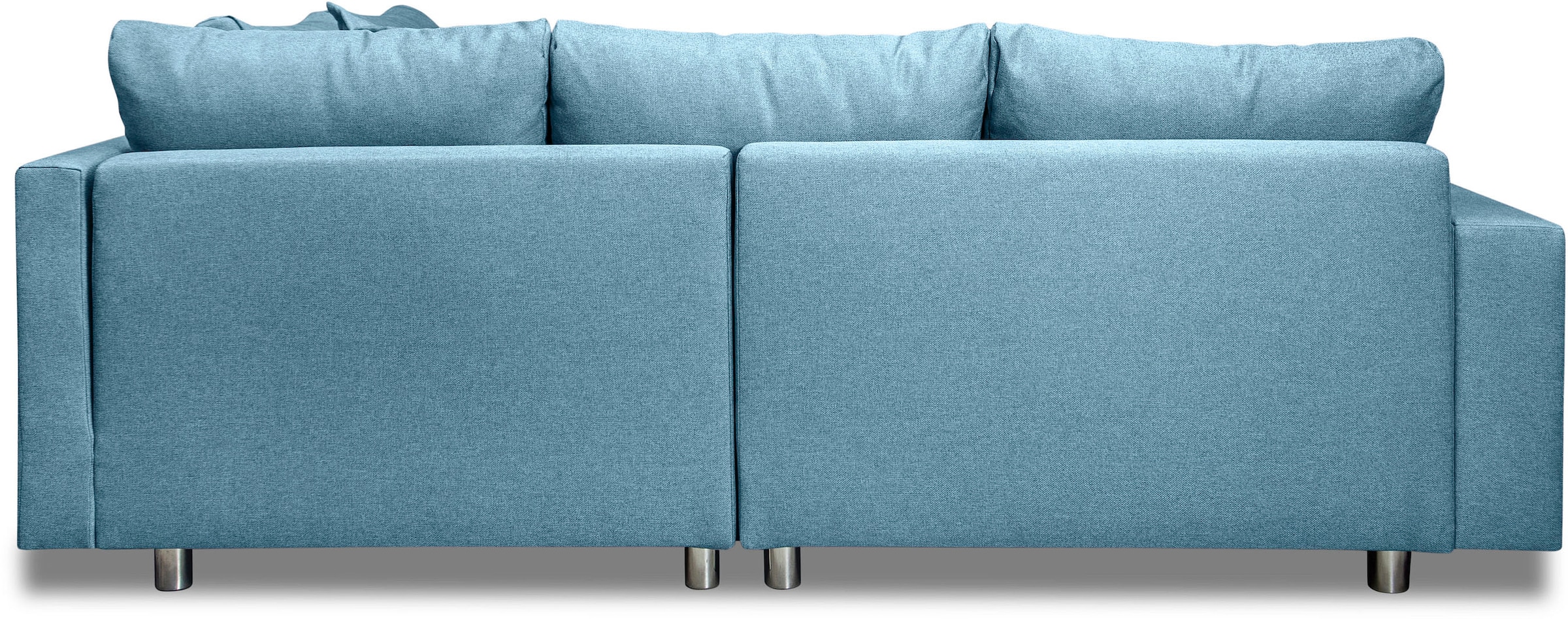 COLLECTION AB Ecksofa »Cannes L-Form« mit Hocker, inkl. Schlaffunktion
