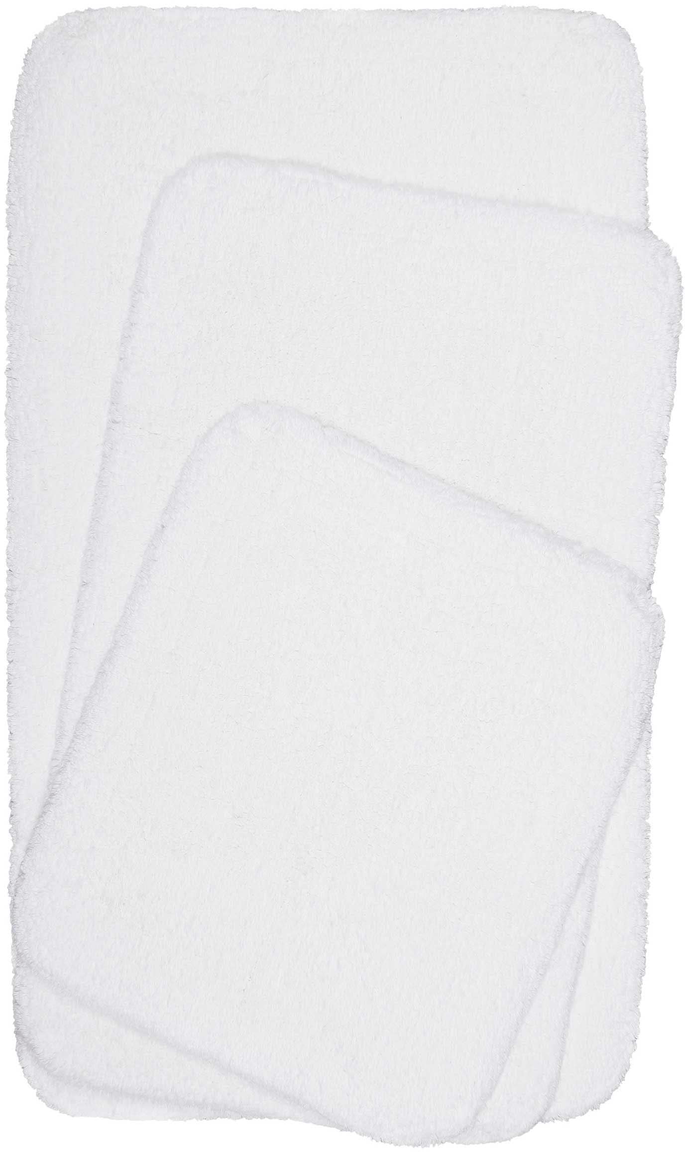 Wecon home Basics Tapis de bain »Ole WB-2721« Höhe 20 mm 100% Baumwollflor, waschbar, einfarbig, Badezimmerteppich