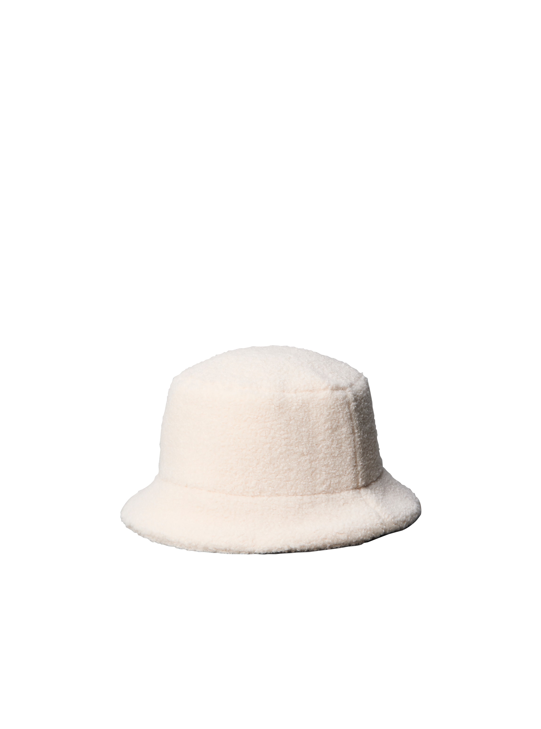 Calvin Klein Chapeau de pêcheur »ALL-OVER SHERPA PATCH BUCKET« Coupe régulière avec imitation fourrure