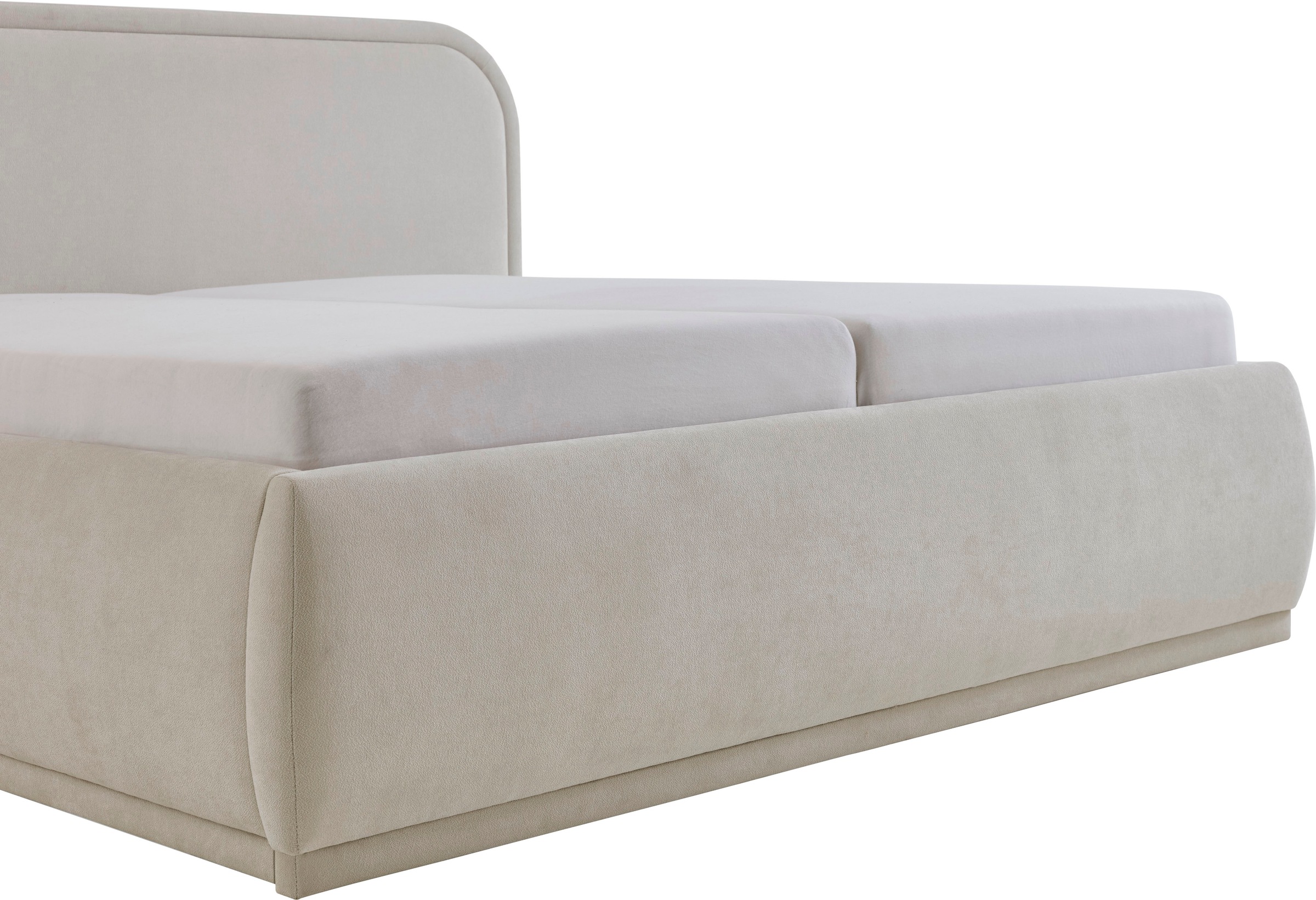 meise.möbel Lit rembourré »SOMA erhältlich in den Breiten 160 & 180cm, wahlweise mit Bettkasten« disponible en plusieurs couleurs