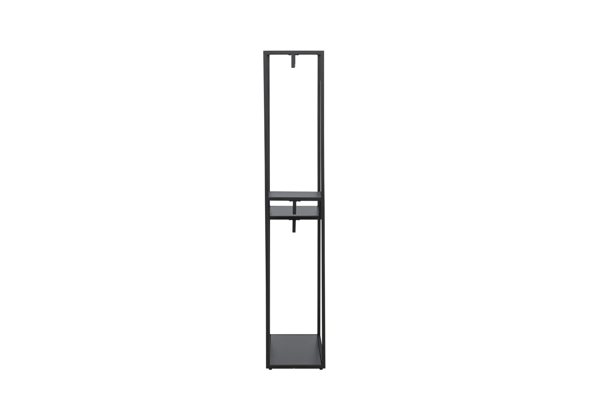 Venture Home Kleiderständer »Staal, Garderobenständer in Schwarz-Stahl, Kleiderstange, Höhe 188 cm« Garderobe, Pulverbeschichtung, Ablagen, anspruchsvoll, modern
