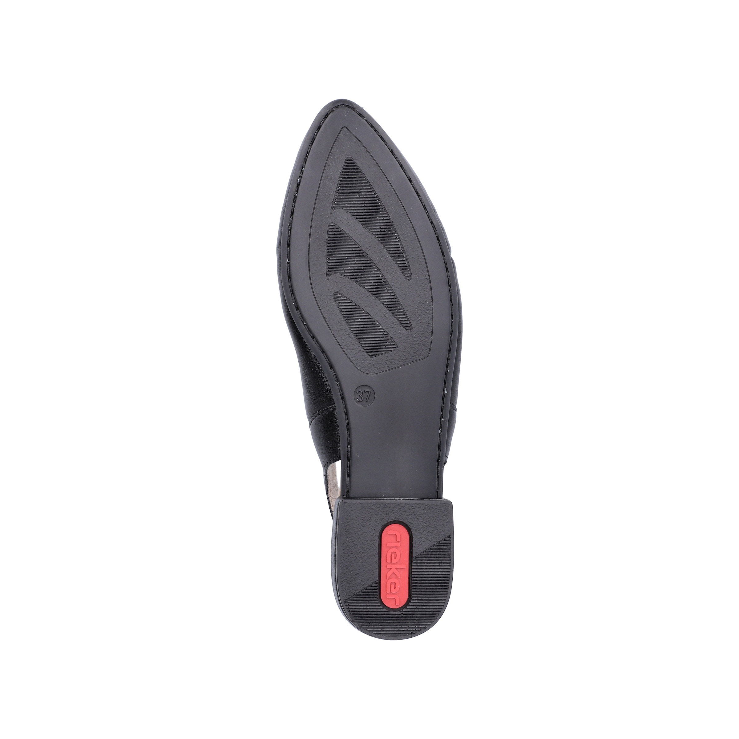 Rieker Slingsandale  Sabot, Sommerschuh, Blockabsatz, mit verstellbarem Riemchen